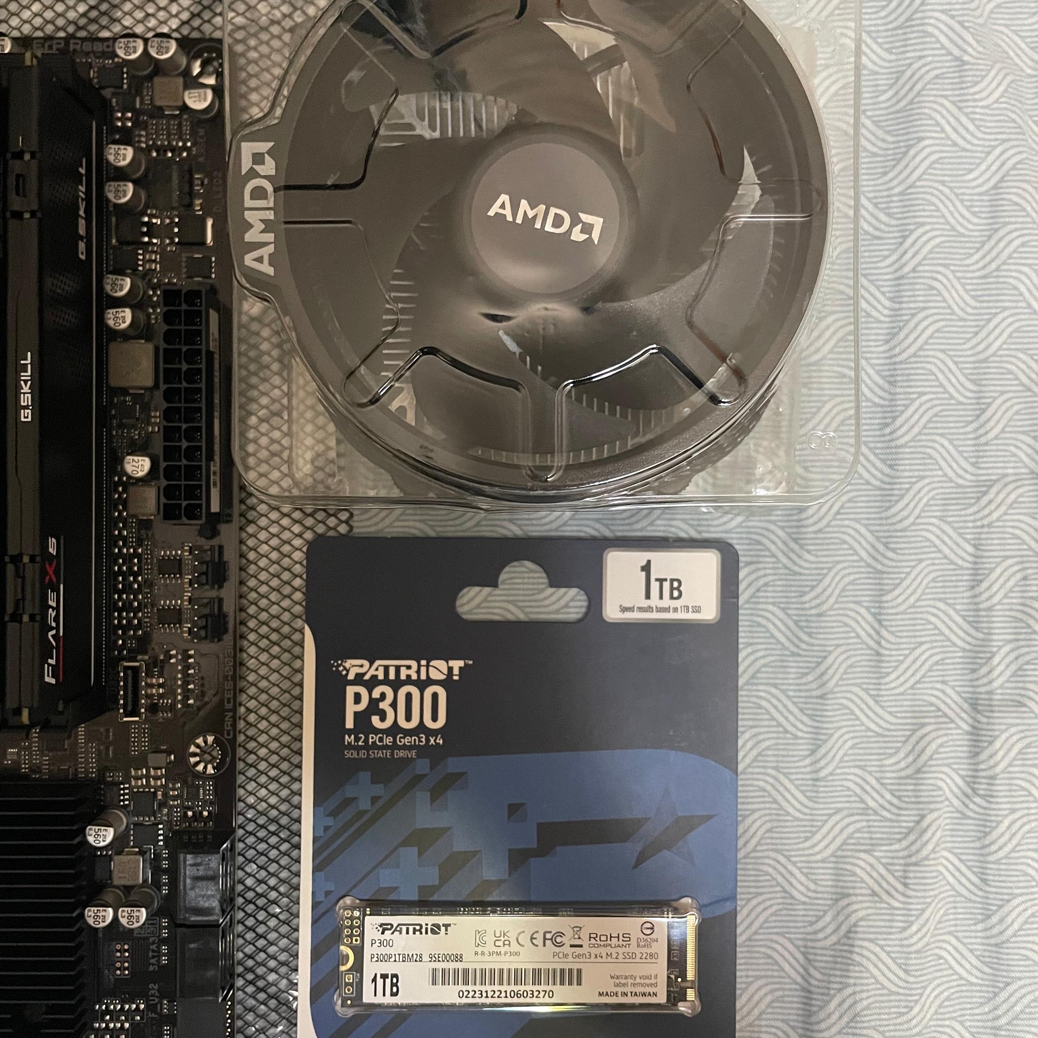 [AM5 Bundle] AMD Ryzen 5 7500F / Gigabyte B650M DS3H / G.Skill 32GB DDR5-6000 / 1TB SSD