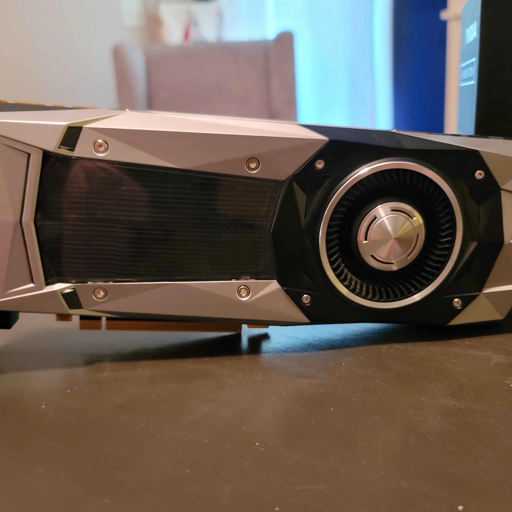 Like New - Slightly Used 1080 Ti Founders Edition.