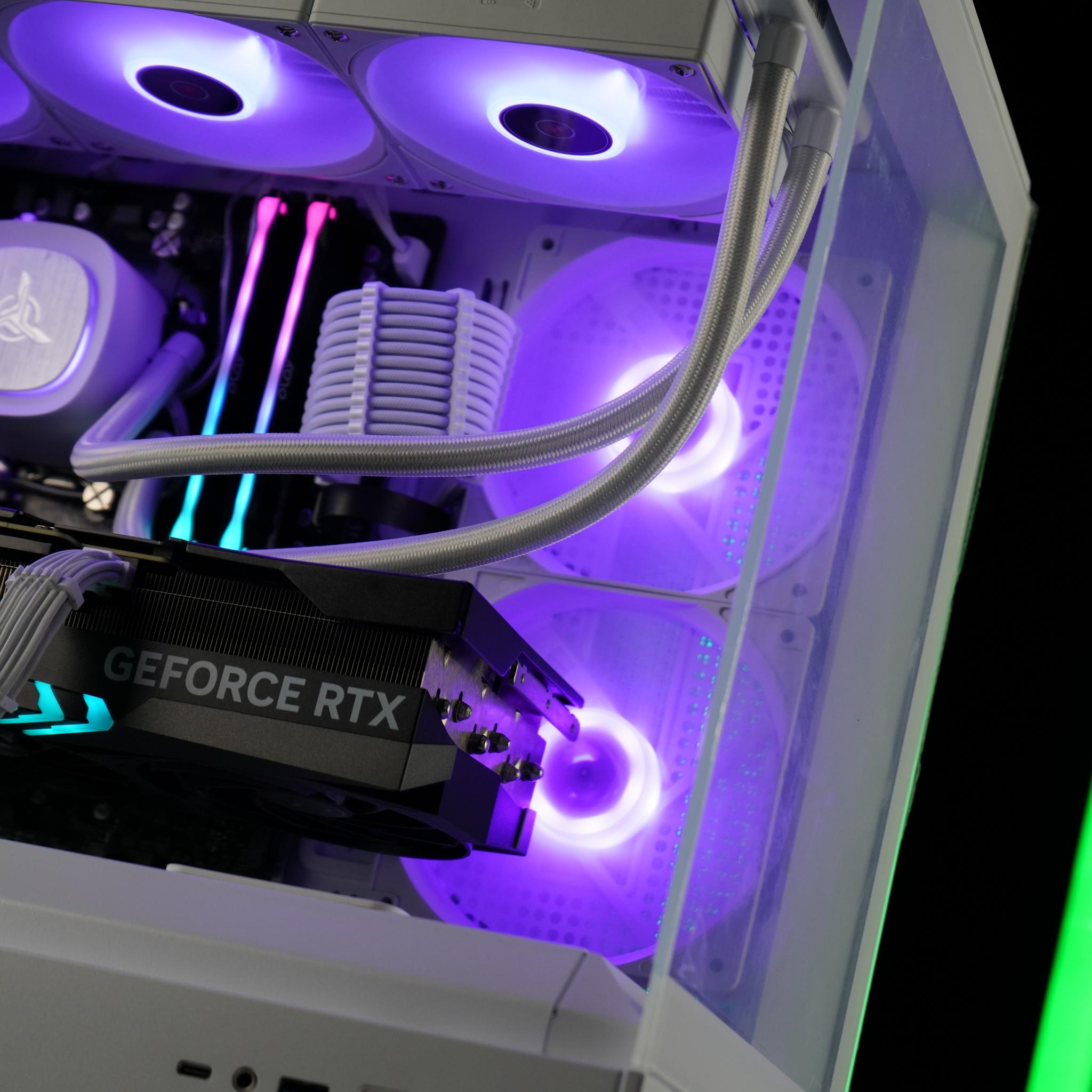 🤍✨💎 AETHERIS - RTX 4070TI | Ryzen 9 | 32GB DDR5 | 2TB M.2 NVME SSD 💎✨🤍