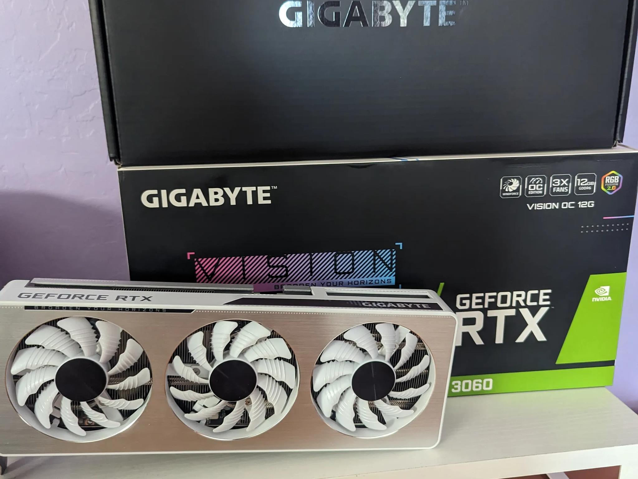 Rtx 3060 Gigabyte Vision 12gb