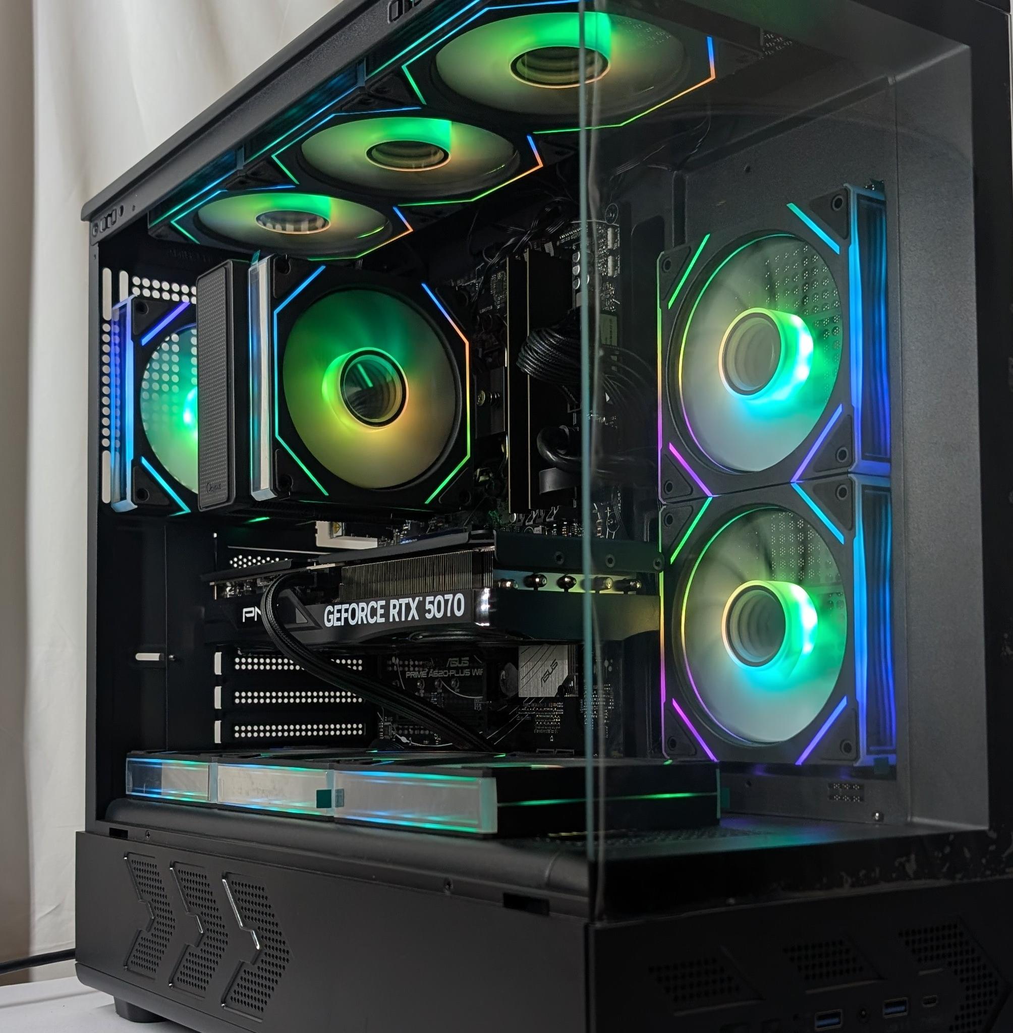 RTX 5070 | RYZEN 5 7500F | 16GB DDR5 | 650W PSU |