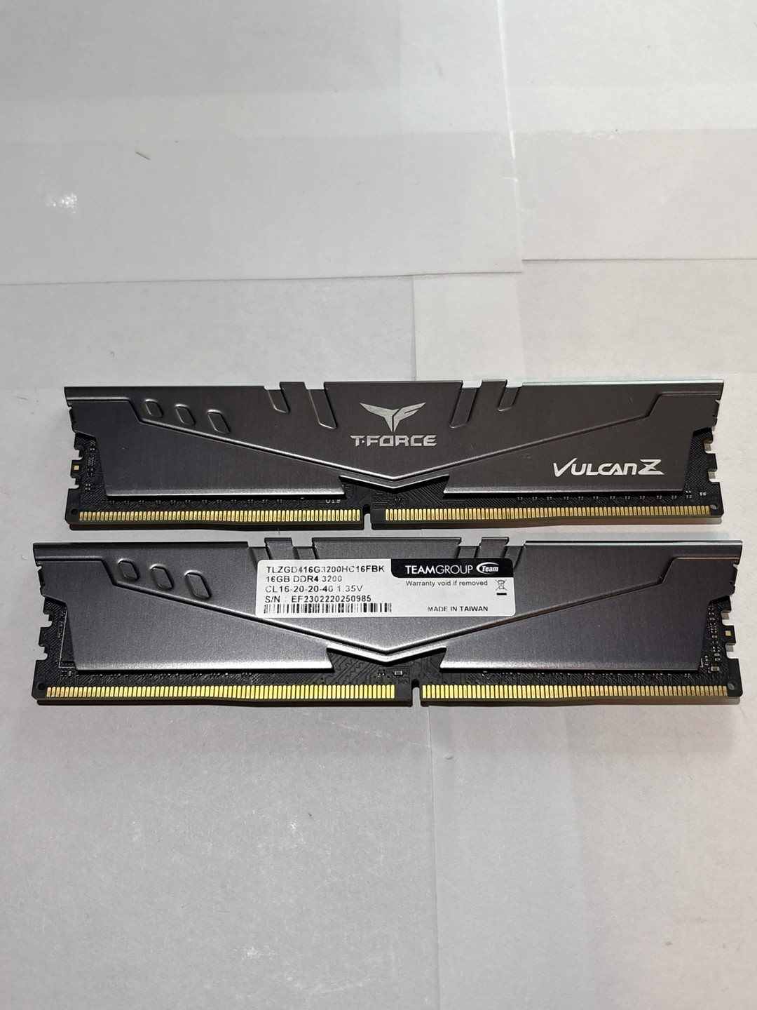 TeamGroup T-Force Vulcan Z 32GB (2x16GB) DDR4-3200 CL16 Memory Kit