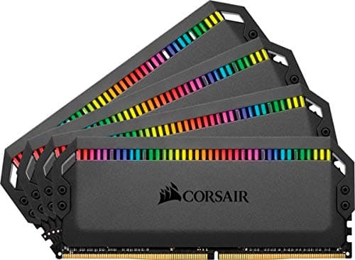 DOMINATOR® PLATINUM RGB 64GB (4 x 16GB) DDR4 DRAM 3200MHz C16 Memory Kit
