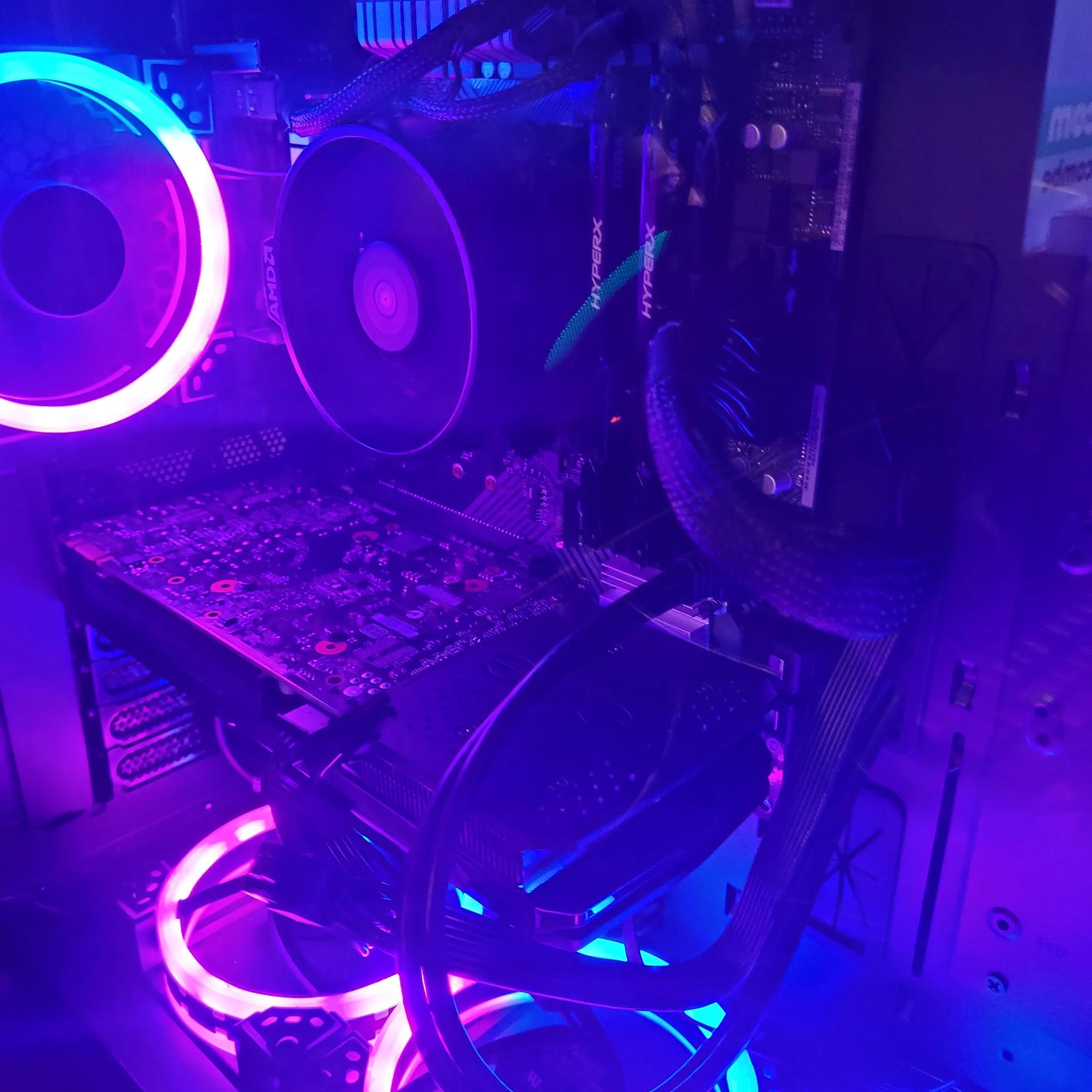 Ryzen 3 2200g + Gtx 950 2gb Starter gaming pc 