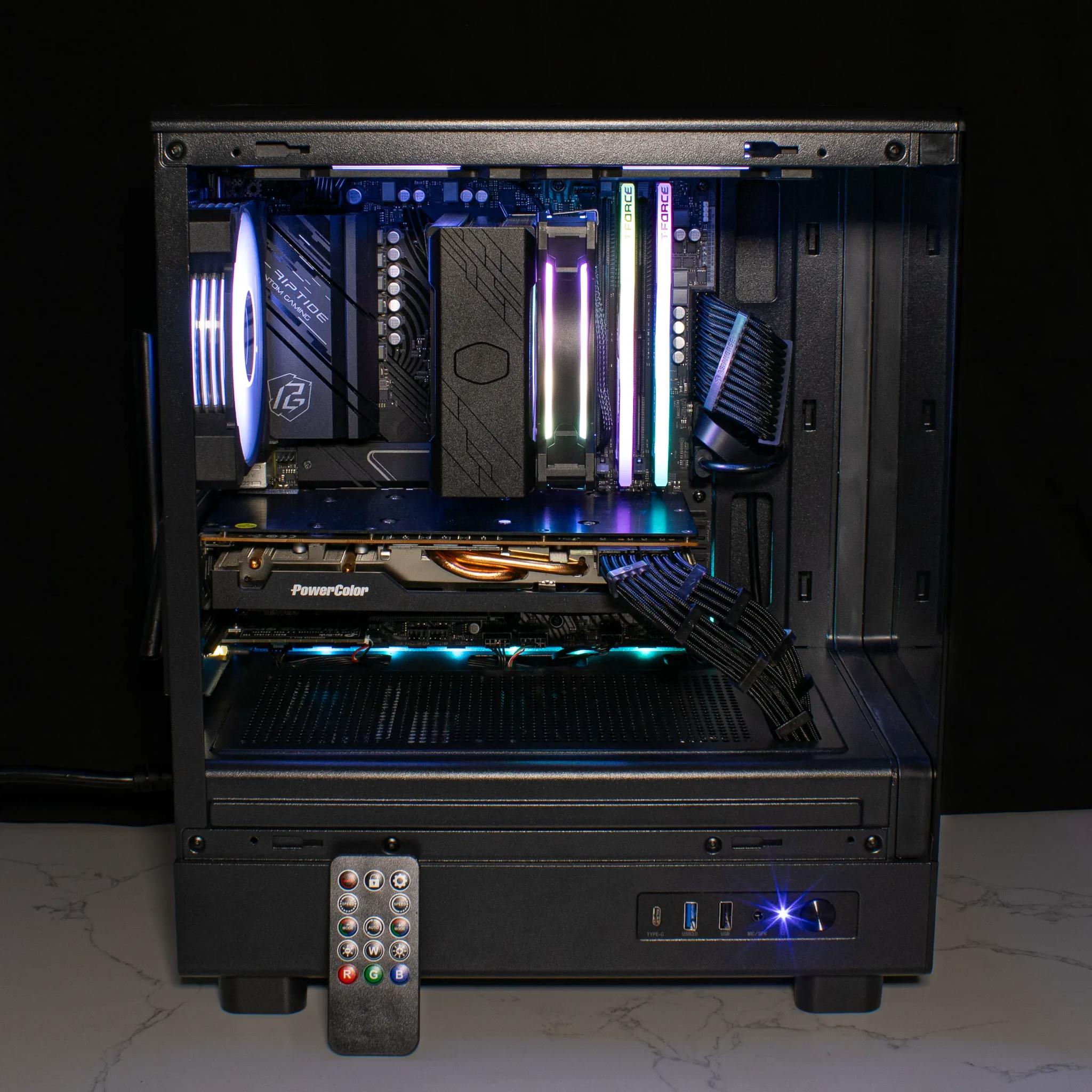 Gaming PC – Ryzen 5 5600X & RX 6700 XT | RGB Cooled | 2TB