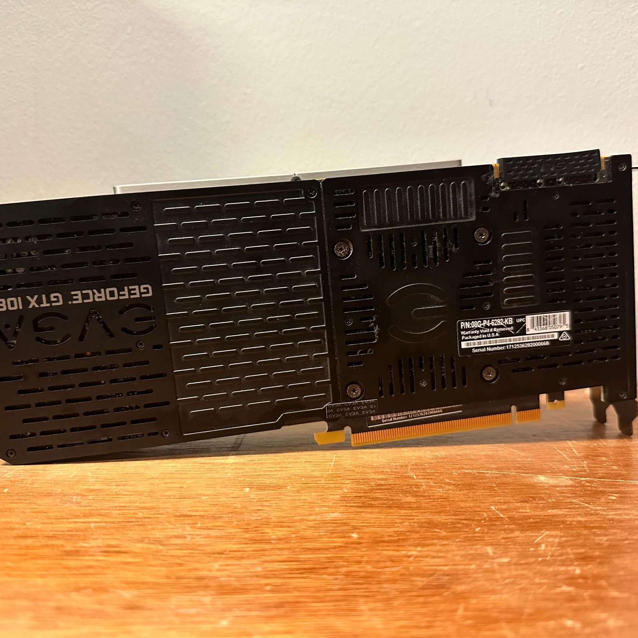 EVGA GeForce GTX 1080 SC 8GB Gaming Graphics Card