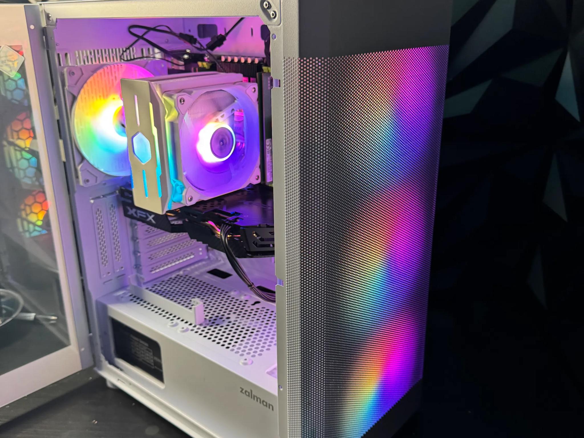 ❄️ White Snow Budget Build ❄️ Xeon 2630  8-core | RX 580 8 GB |32 GB DDR4