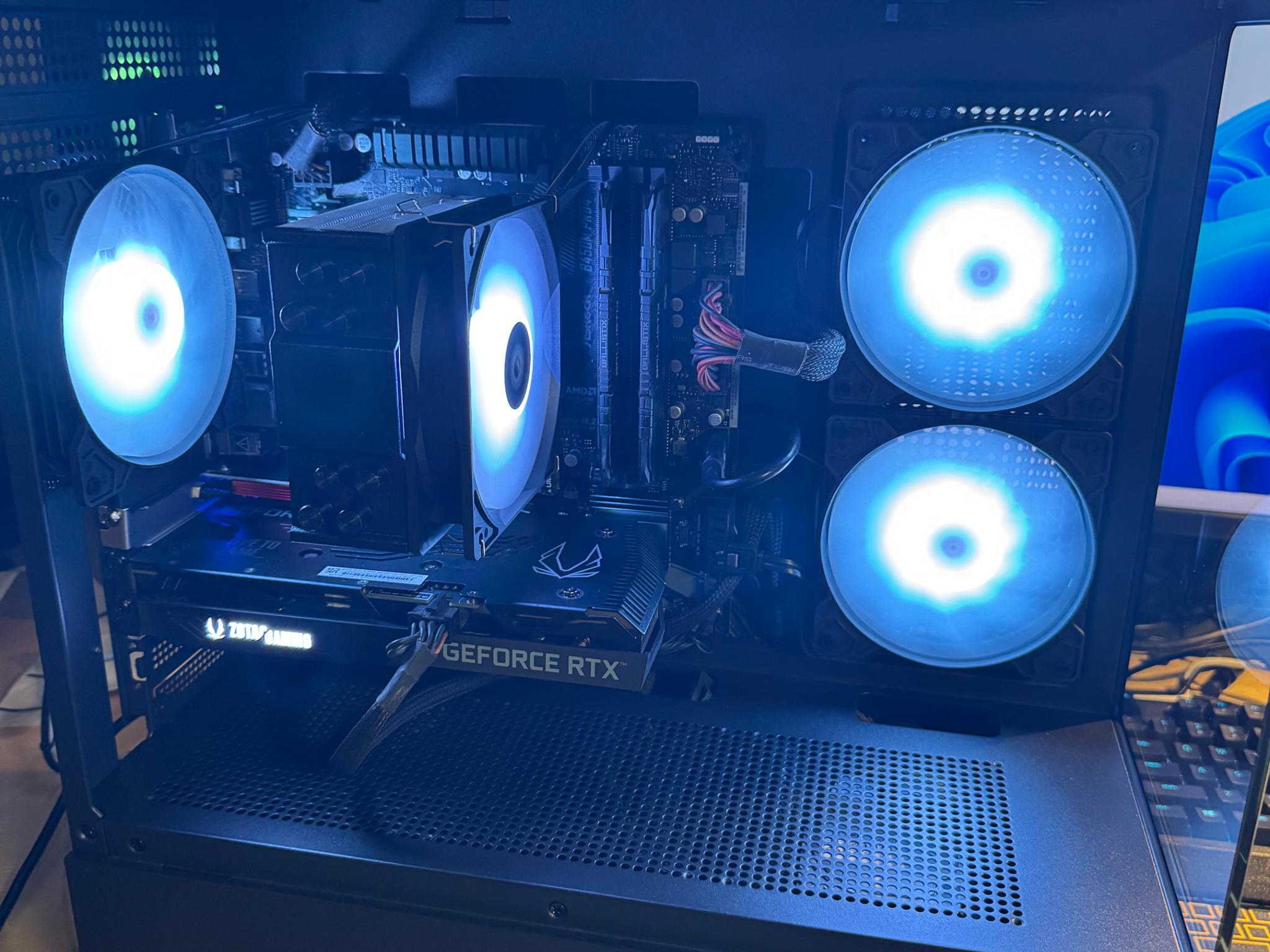 Gaming PC RTX 3060 ti 5600x3d