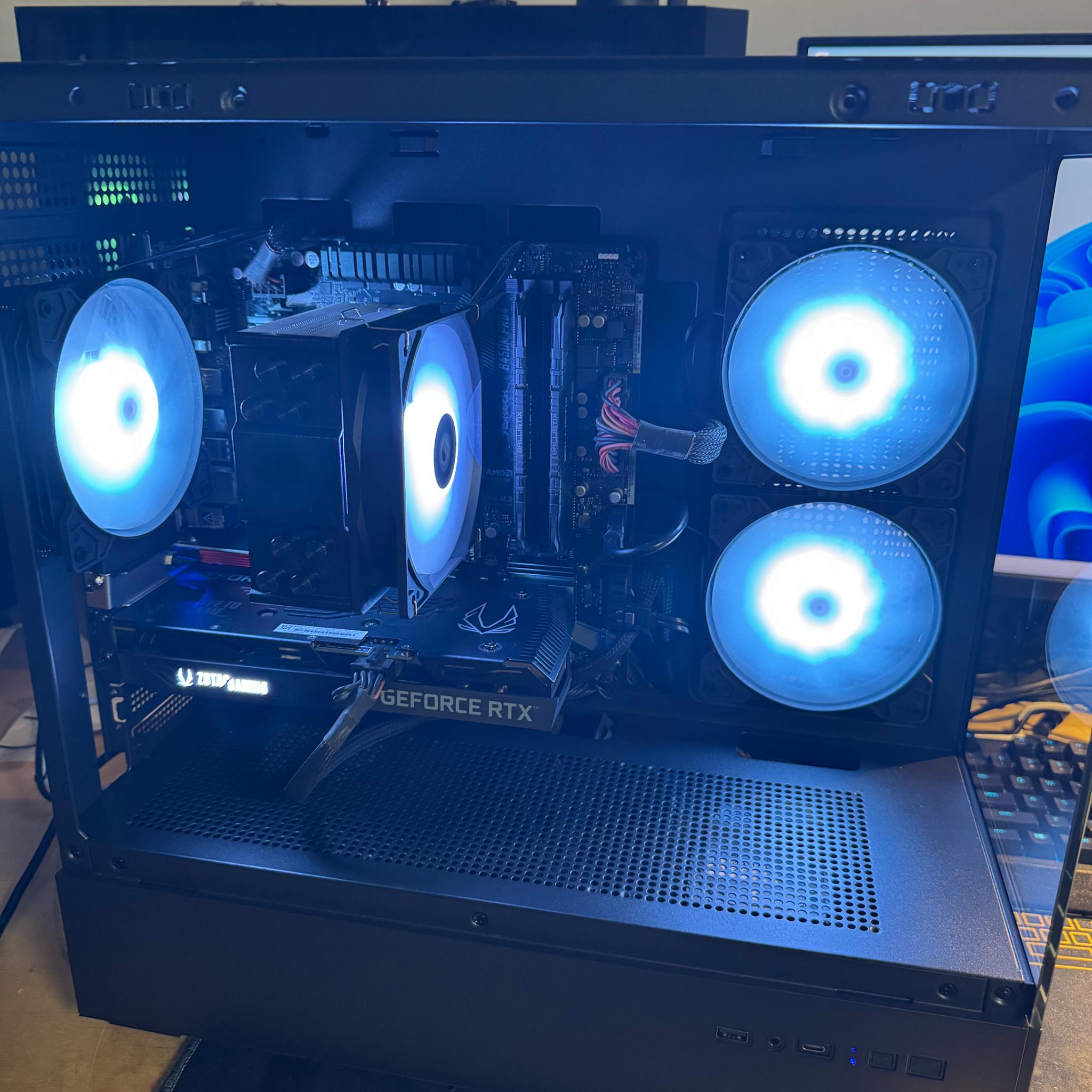 Gaming PC RTX 3060 ti 5600x3d