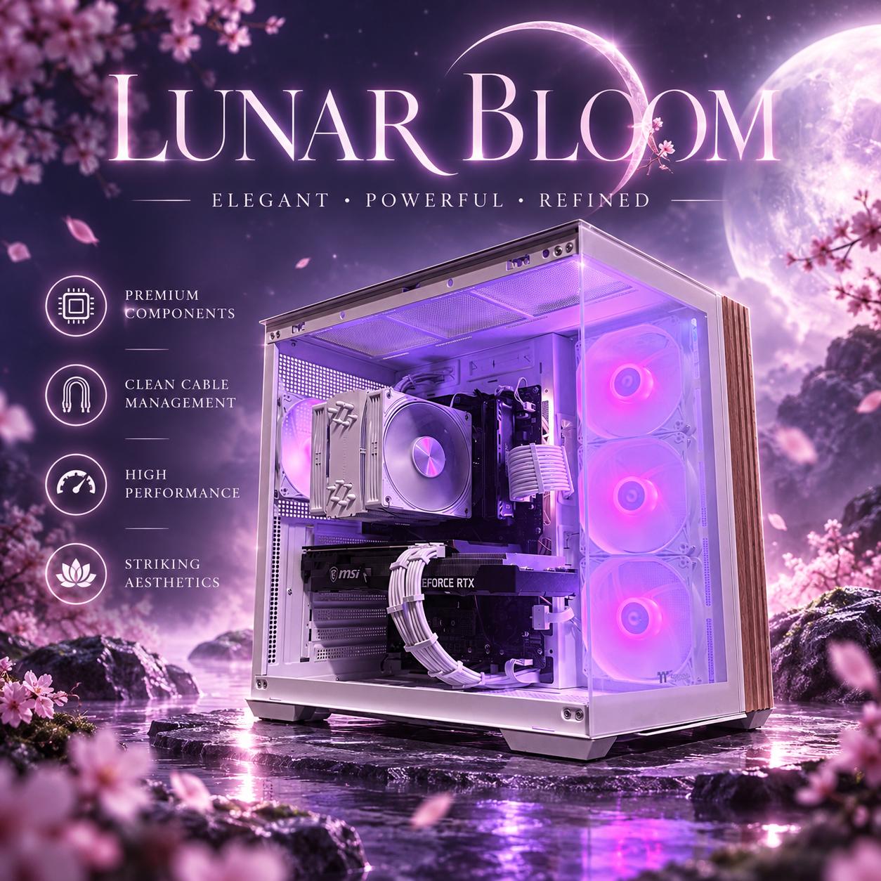 🌸"Lunar Bloom"🌈 | 1440p Gaming | RTX 3070i | Ryzen 7 5800X | 32GB Ram | 1TB SSD | Free Shipping