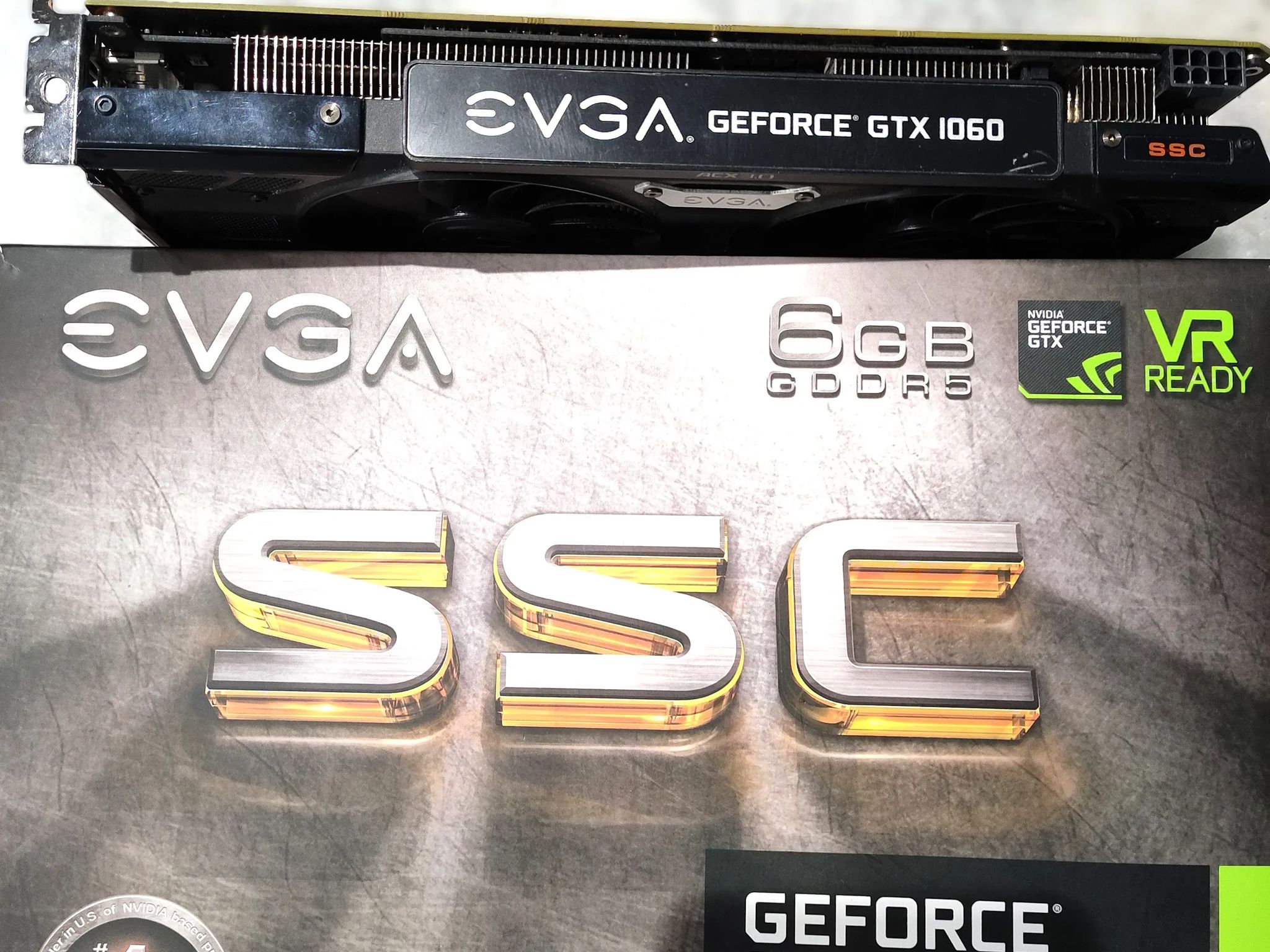 EVGA Geforce GTX 1060 6GB SSC