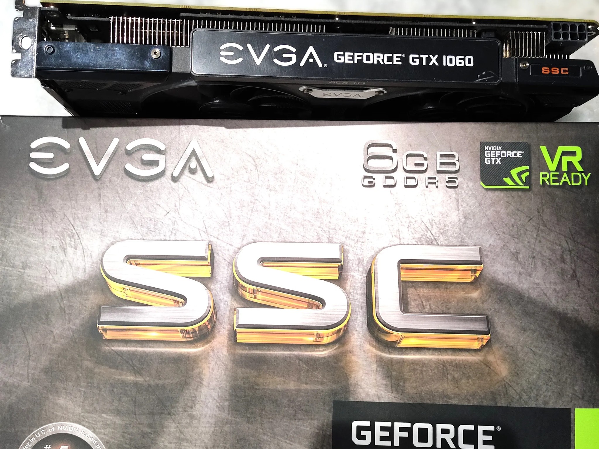 EVGA Geforce GTX 1060 6GB SSC