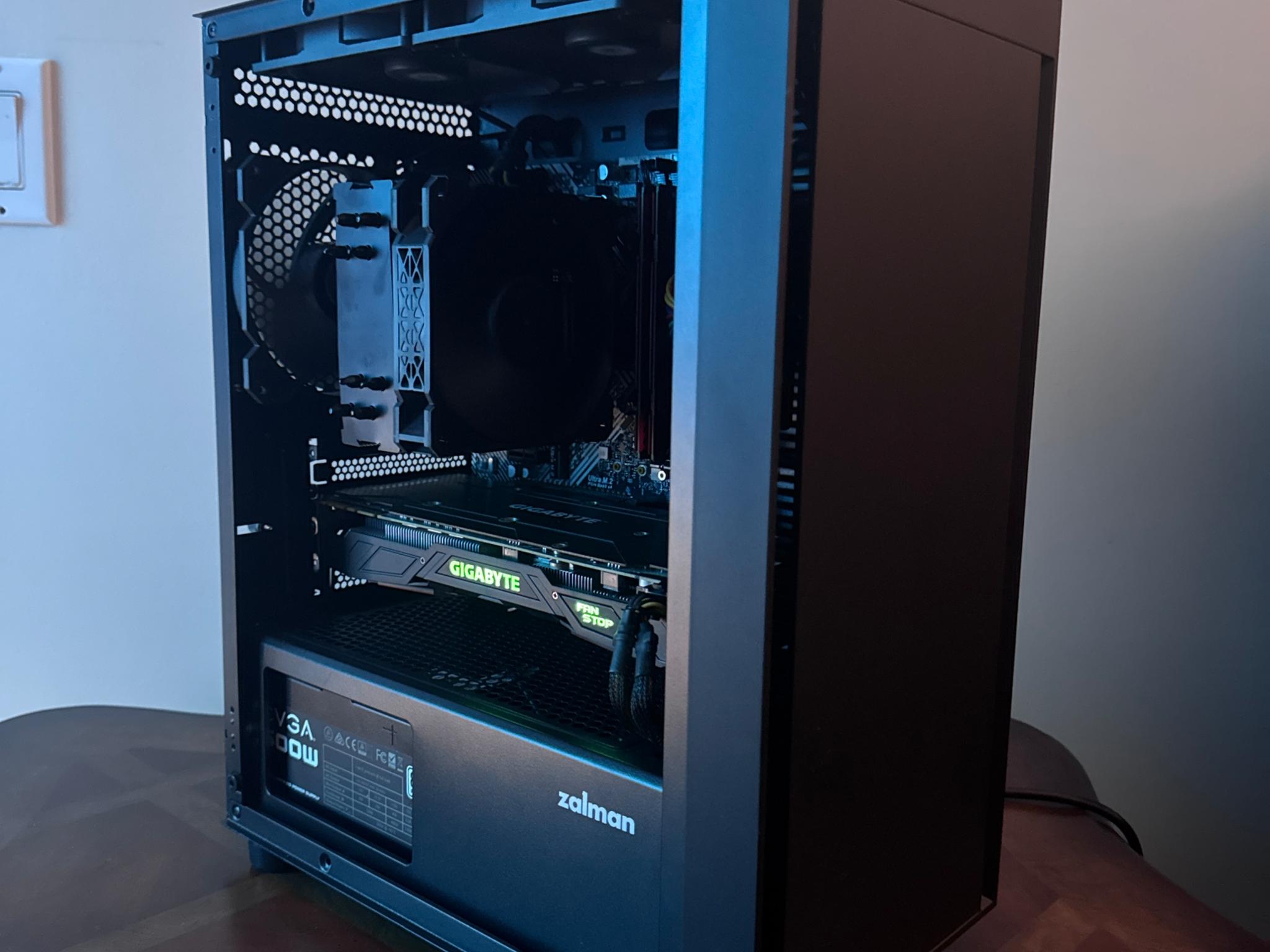BEST BUDGET GAMING PC STEALTHY BLACK RYZEN 5 GTX 1070 (with WiFi)
