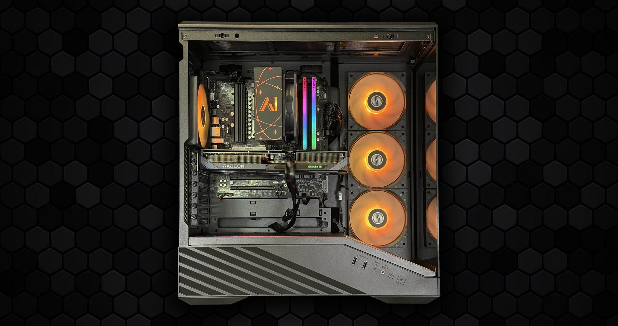 Ryzen 5 8400F | RX 9060XT 16GB | 16GB DDR5 (6000 MT/s) | 1TB SSD | 650W Gold PSU | Vector V100