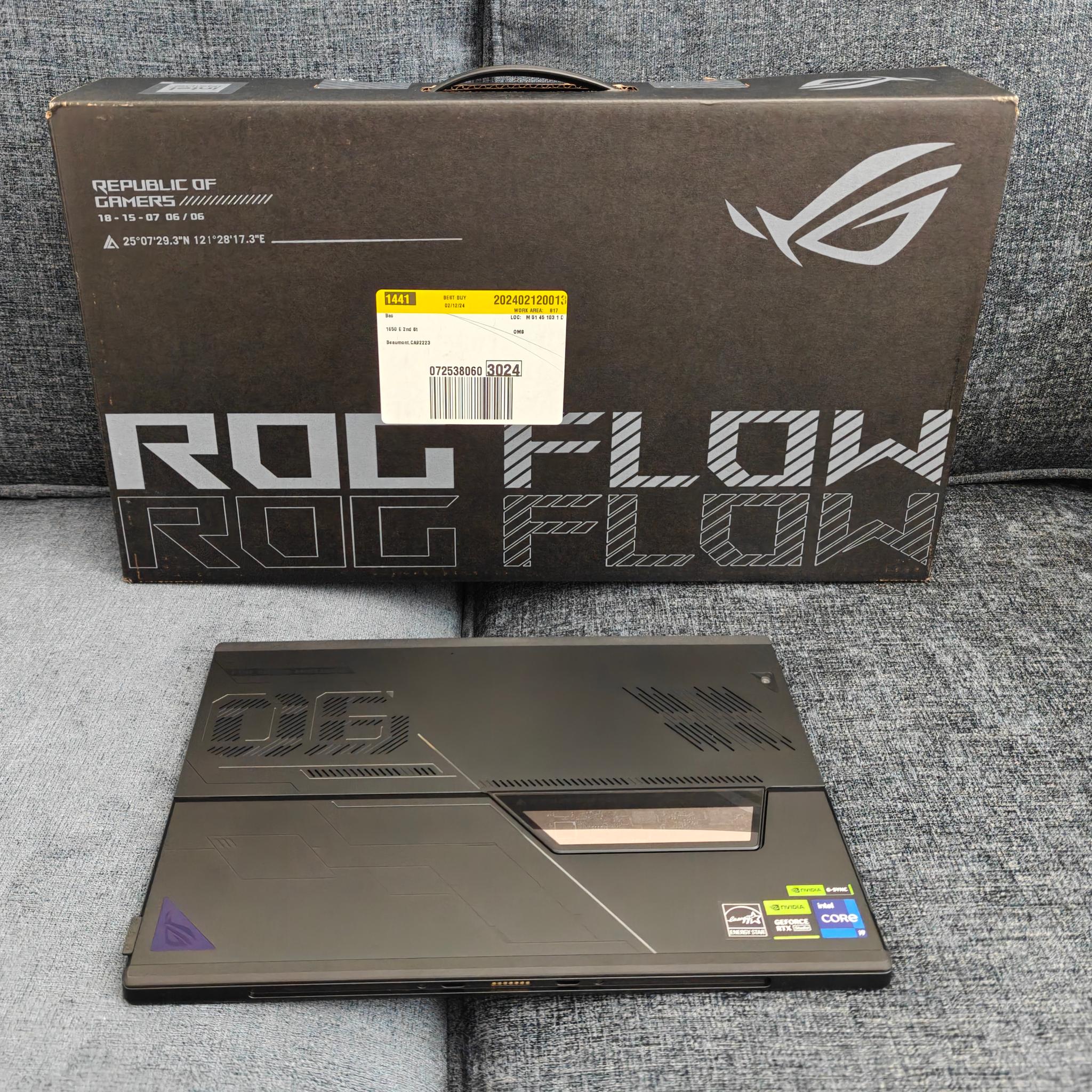ASUS ROG Flow Z13 i9-13900H RTX 4060 165Hz 16GB 1TB Gaming Laptop/Tablet