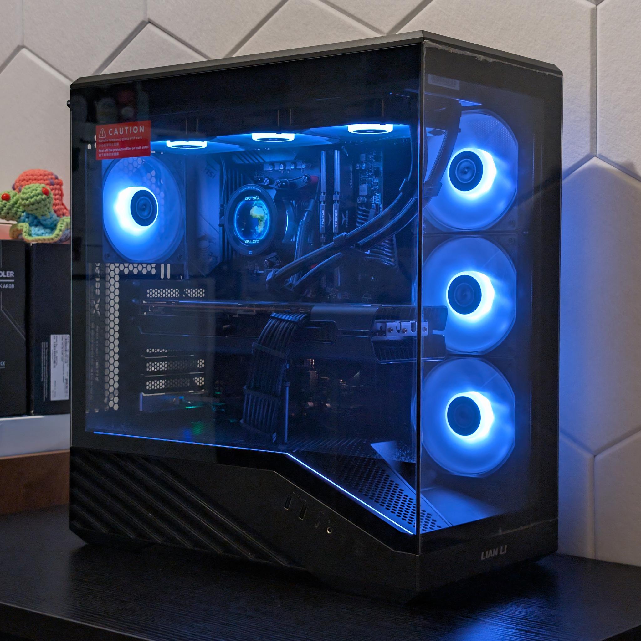 🐦‍⬛🔥1440p Gaming Beast | RX 6900XT | Ryzen 7 5700X | 1TB SSD | 32GB RAM | WiFi 6 & BT🔥🐦‍⬛
