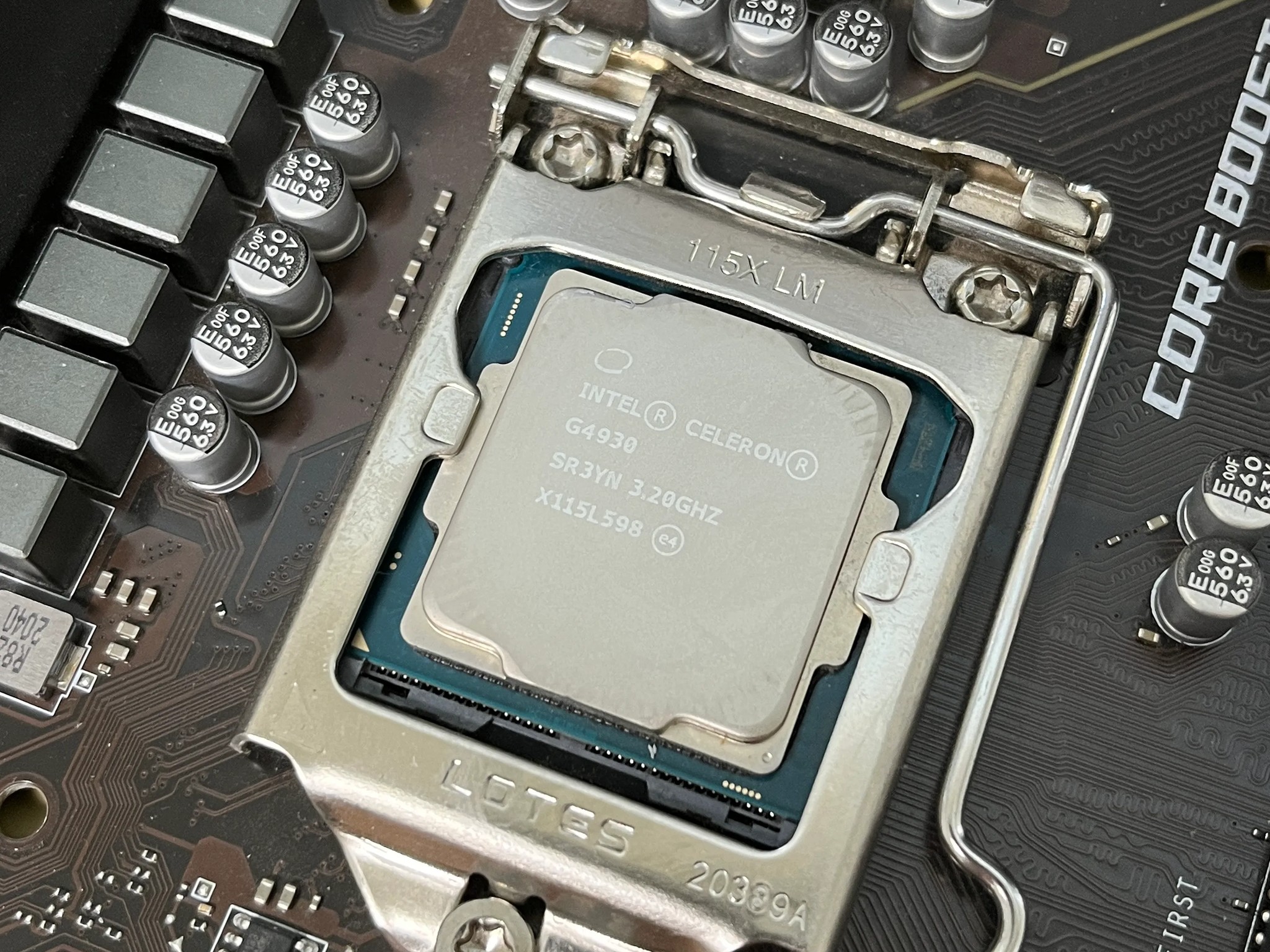 Intel G4930 + MSI Z390 A Pro combo