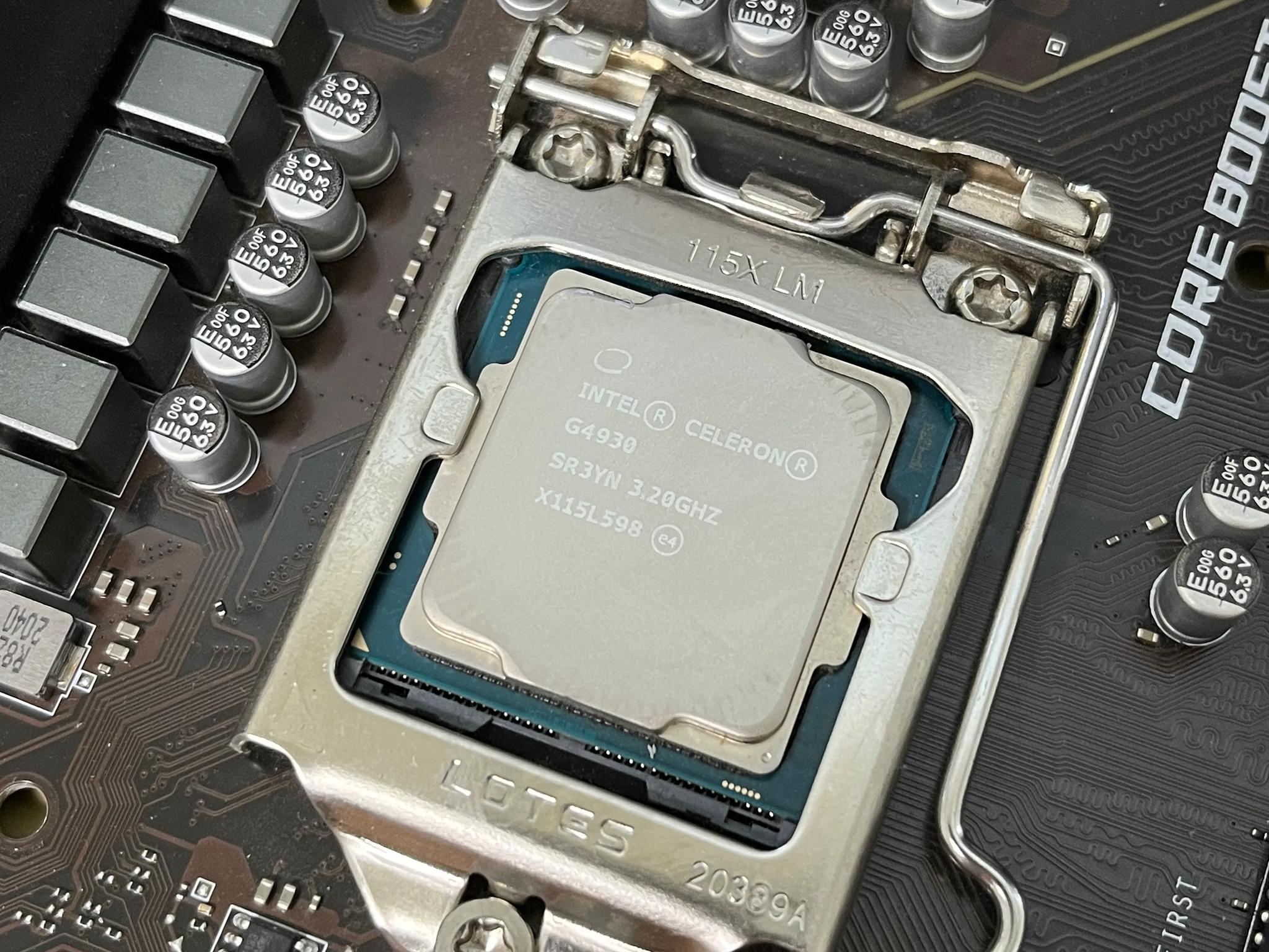 Intel G4930 + MSI Z390 A Pro combo
