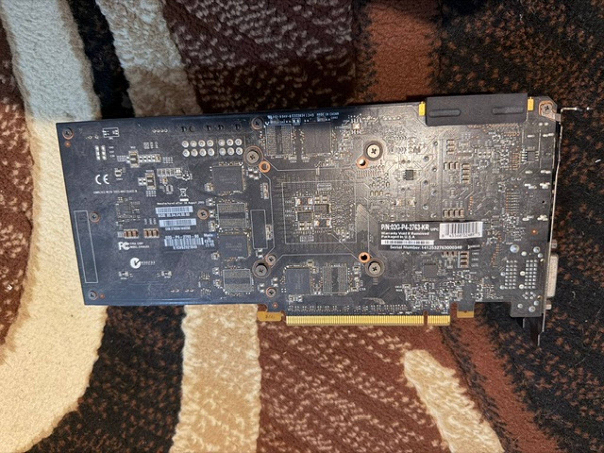 NVIDIA EVGA GeForce GTX 760 2GB 256-Bit GDDR5 PCI Express 3.0 Graphics card