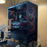 Black/Red Gaming PC - GTX 1080 Ti | Ryzen 5 5500 | 16gb RAM | 512gb NVMe | Windows 11 | WiFi + BT