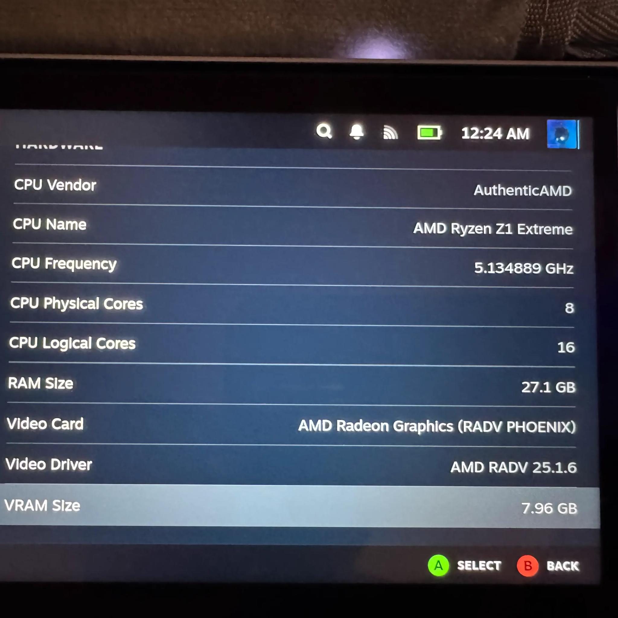 ASUS ROG Ally, Ryzen Z1 Extreme, 32GB RAM, 1 TB Storage, 100% Battery Health