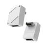 EZDIY-FAB USB 3.2 Gen 2 Type-E 90 Degree L-Shape Adapter White STD Motherboard USB-C Header