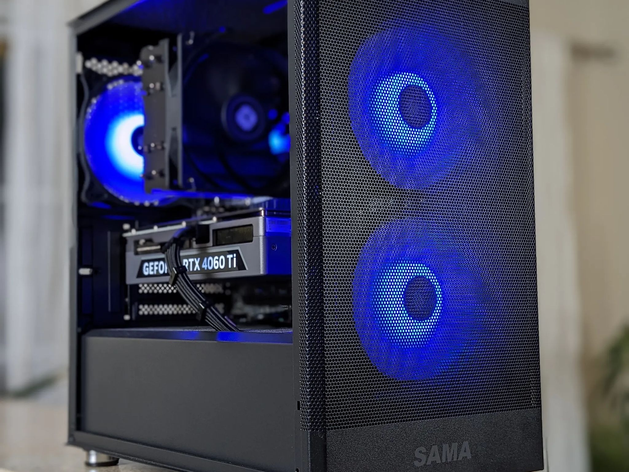 Mid Range Ryzen RGB Gaming PC - Ryzen 5 5600G - RTX 4060 Ti