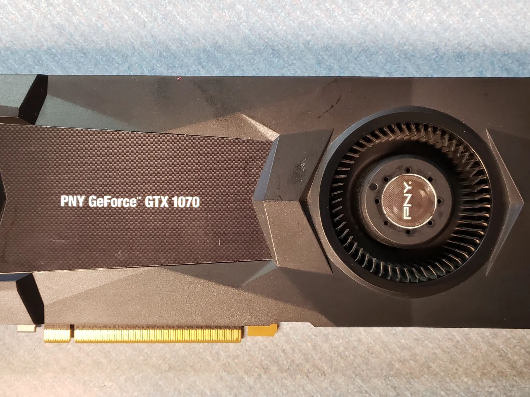 PNY GTX 1070 graphics card with 8gb memory