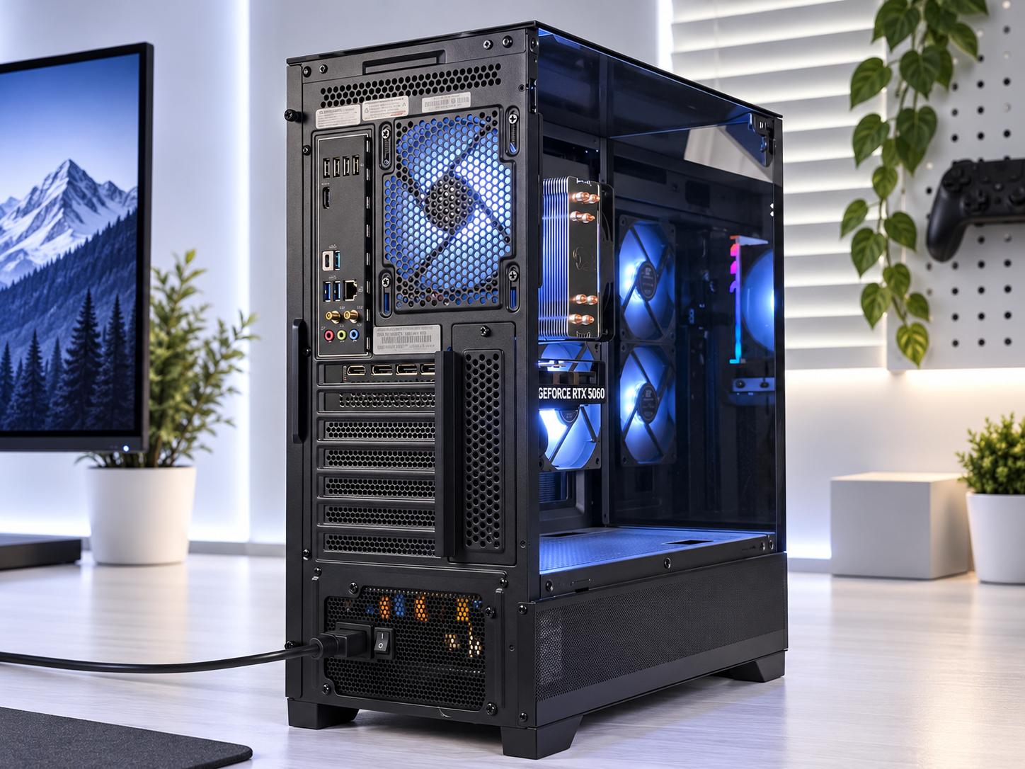 ❄️ FROST V2 Gaming PC | RTX 5060 | i5-14400F | 16GB DDR5 | 1TB NVME | WiFi & BT | FREE SHIP
