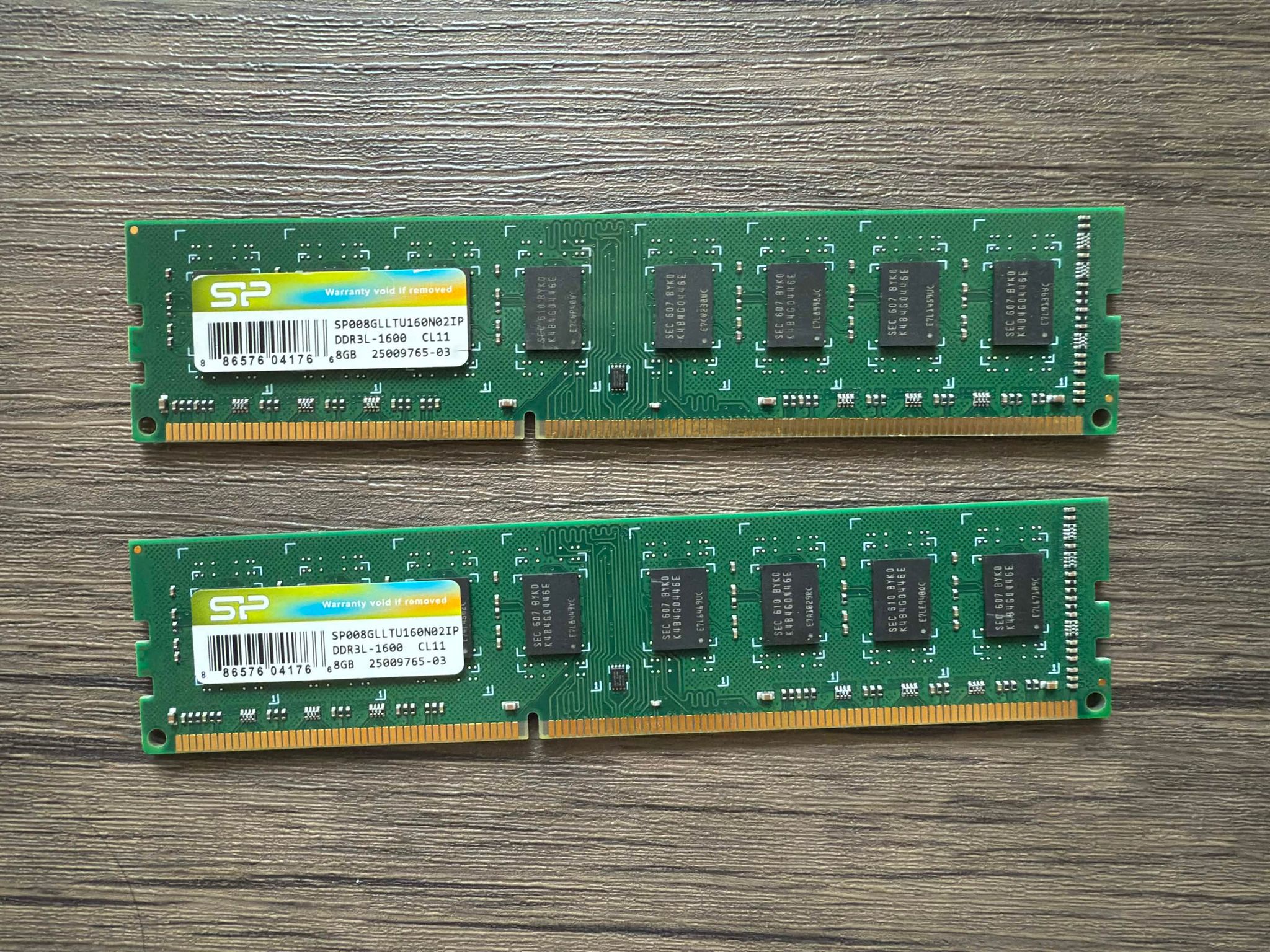 16GB (2x8) DDR3 SP Dimm memory