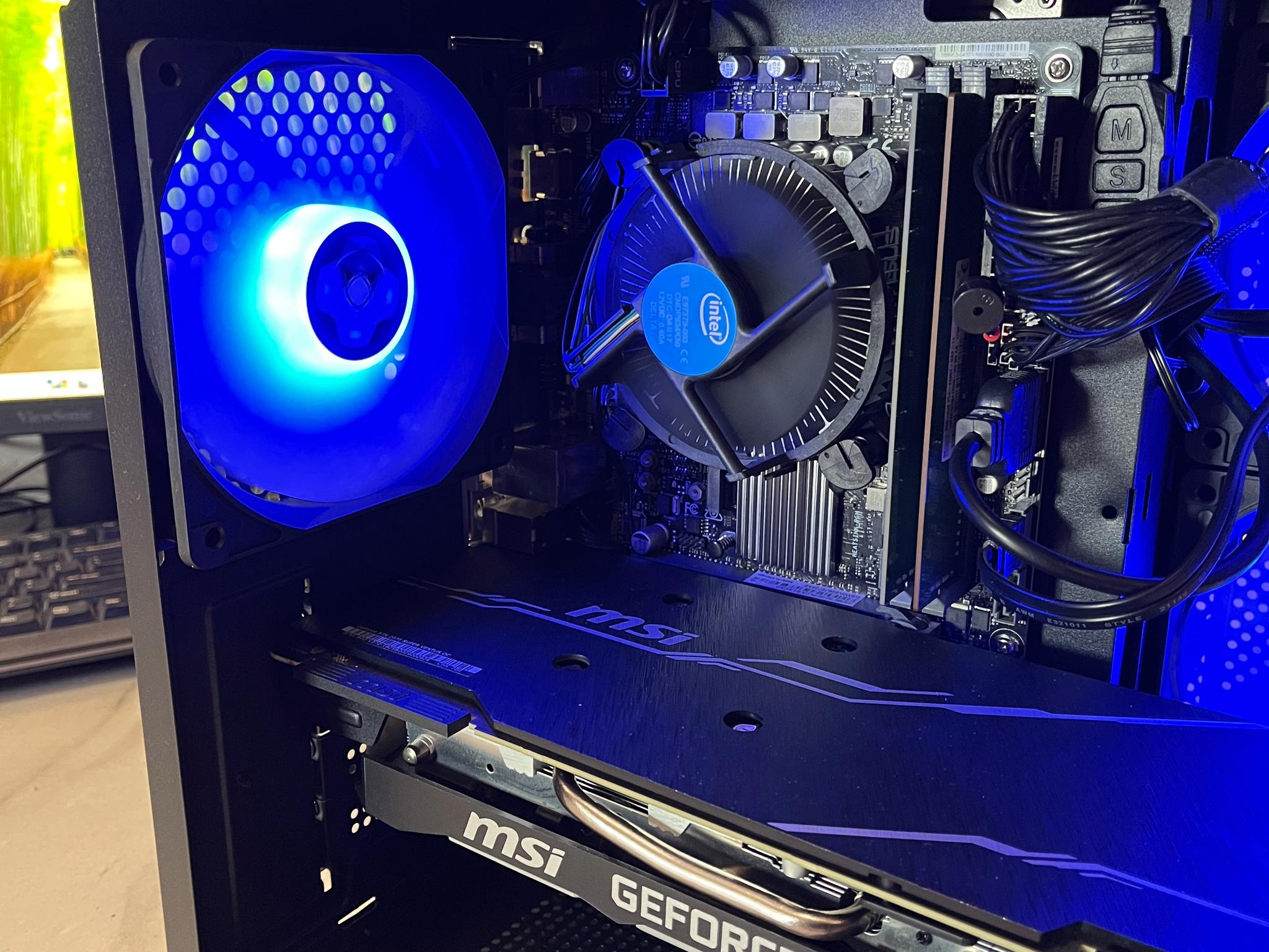 🟢🔥NVIDIA RTX 2070 Super, Intel i5-9400, 16GB RAM, 870 GB Storage, High Performance RGB Gaming PC 🖥️
