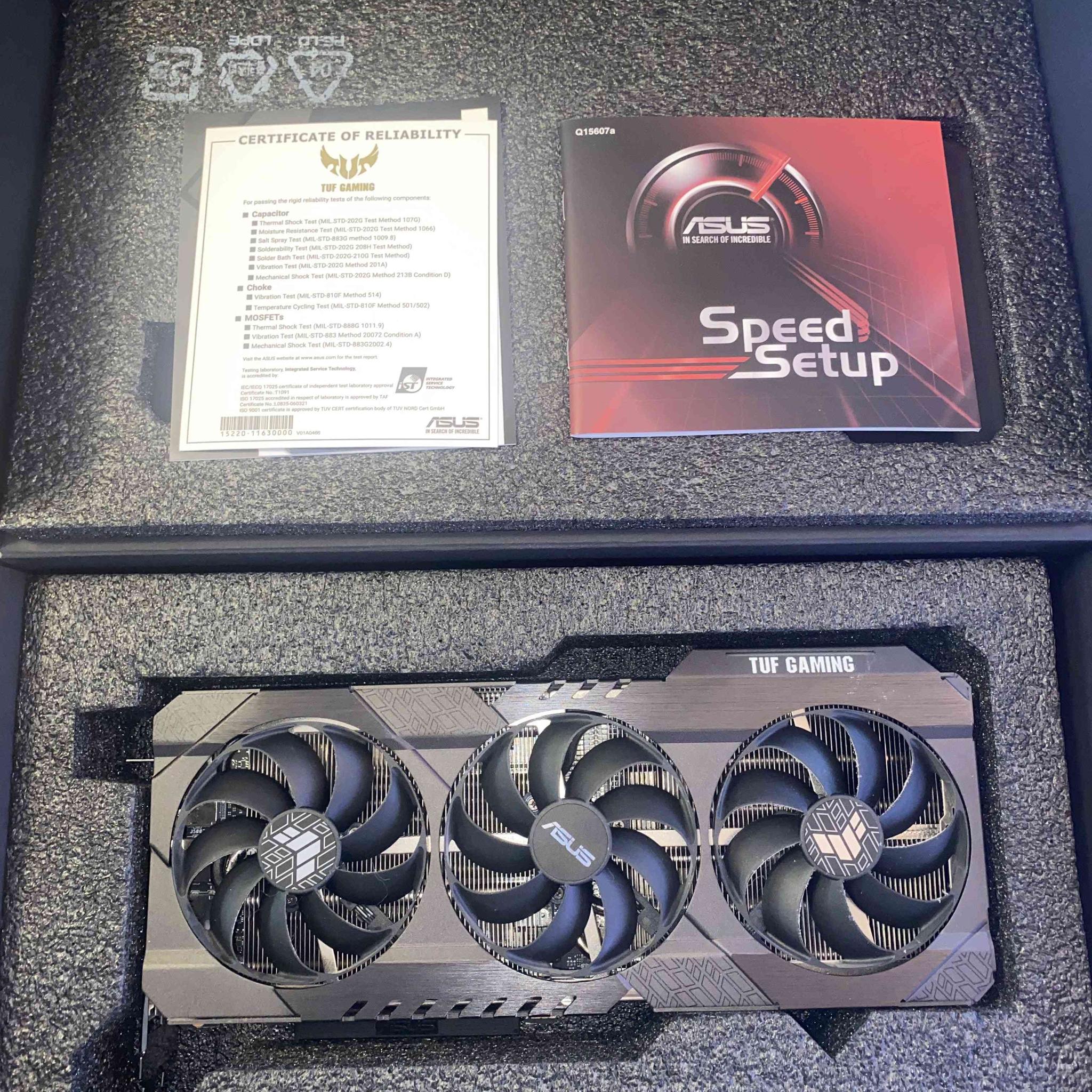 ASUS RTX 3080 TUF Gaming OC Edition 10GB