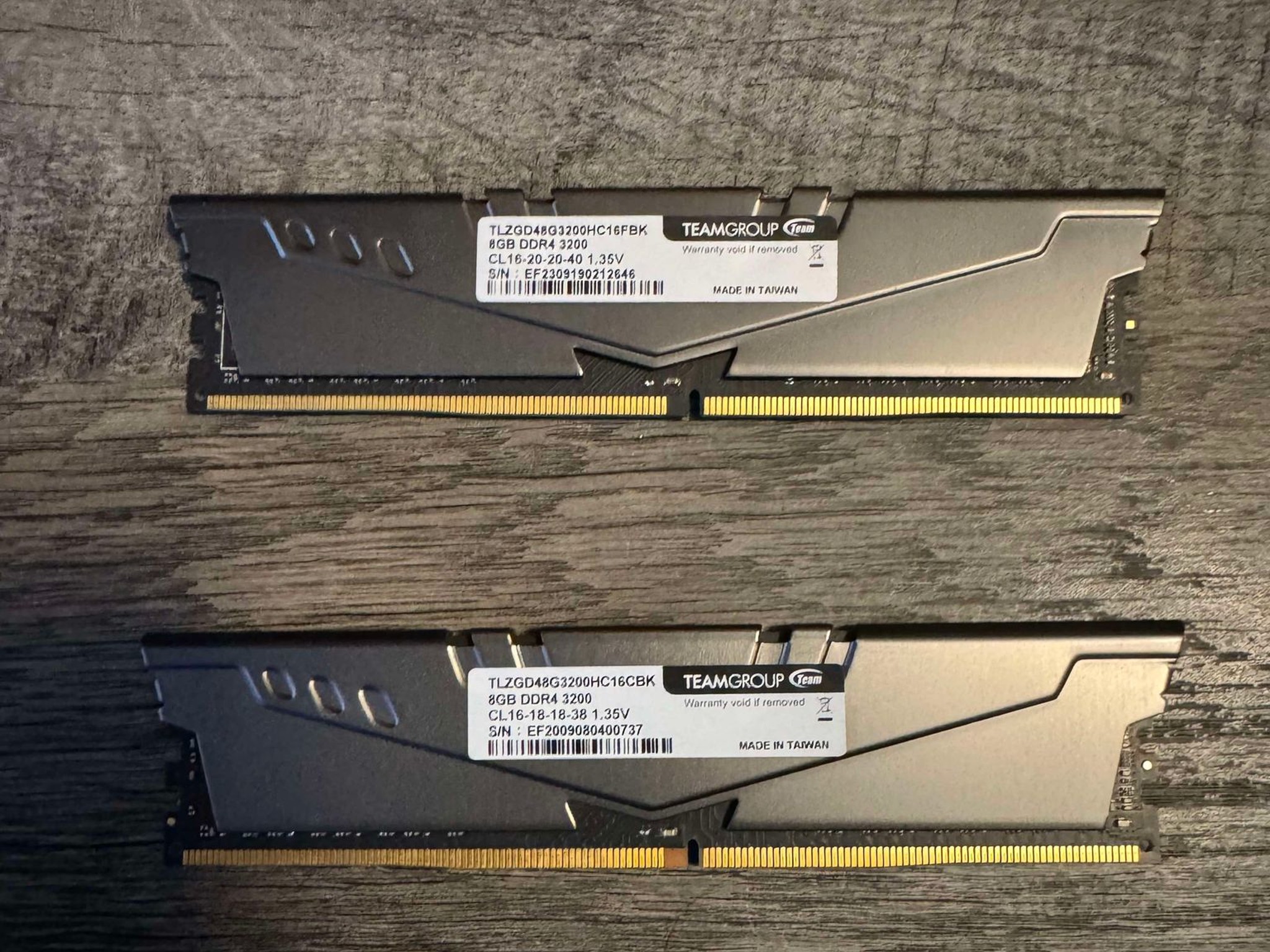 TEAMGROUP T-Force Vulcan Z DDR4 16GB Kit (2x8GB) 3200MHz
