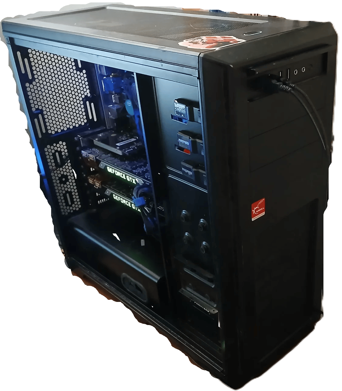Mt-Case Gaming Custom Built Harley Quinn Gamming PC Mk. 1 Complete System