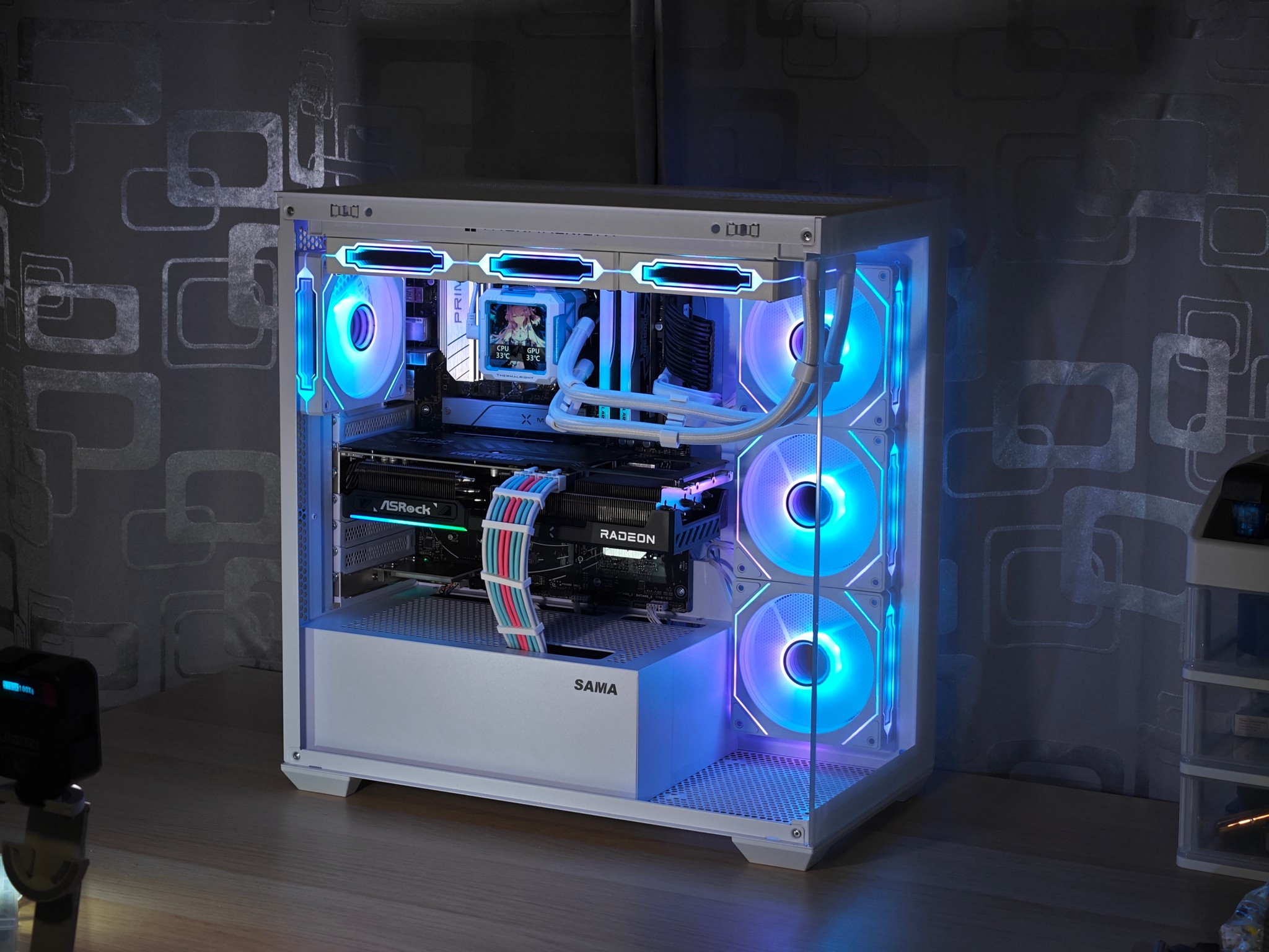 RX 9070 XT 16GB, Ryzen 7 7800X3D, 32GB DDR5, 1TB NVMe | 1440P / 4K Gaming & Productivity Workstation