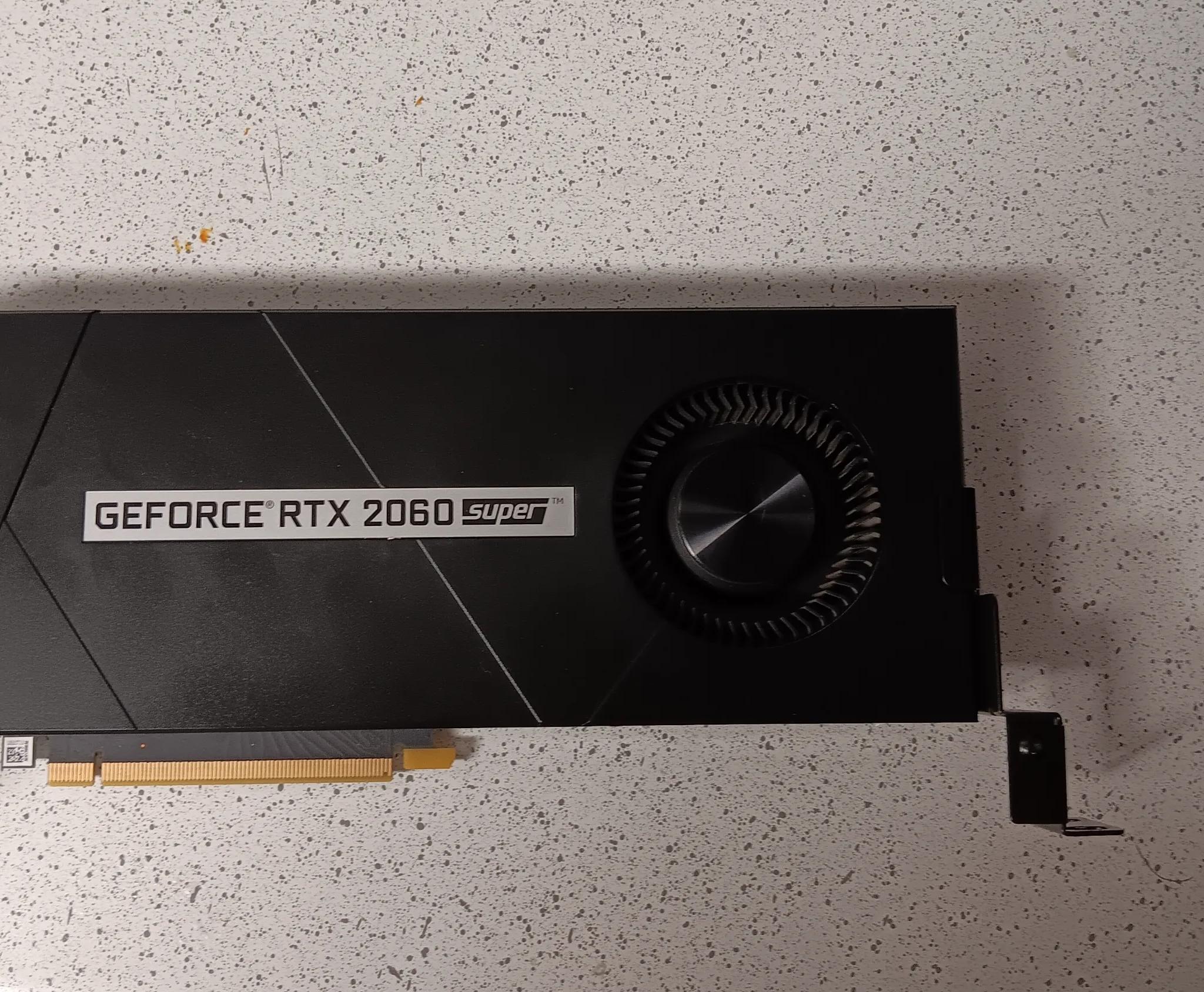 RTX 2060 super 8gb Listing this at a deep discount as i need the money for cyber Monday sales.