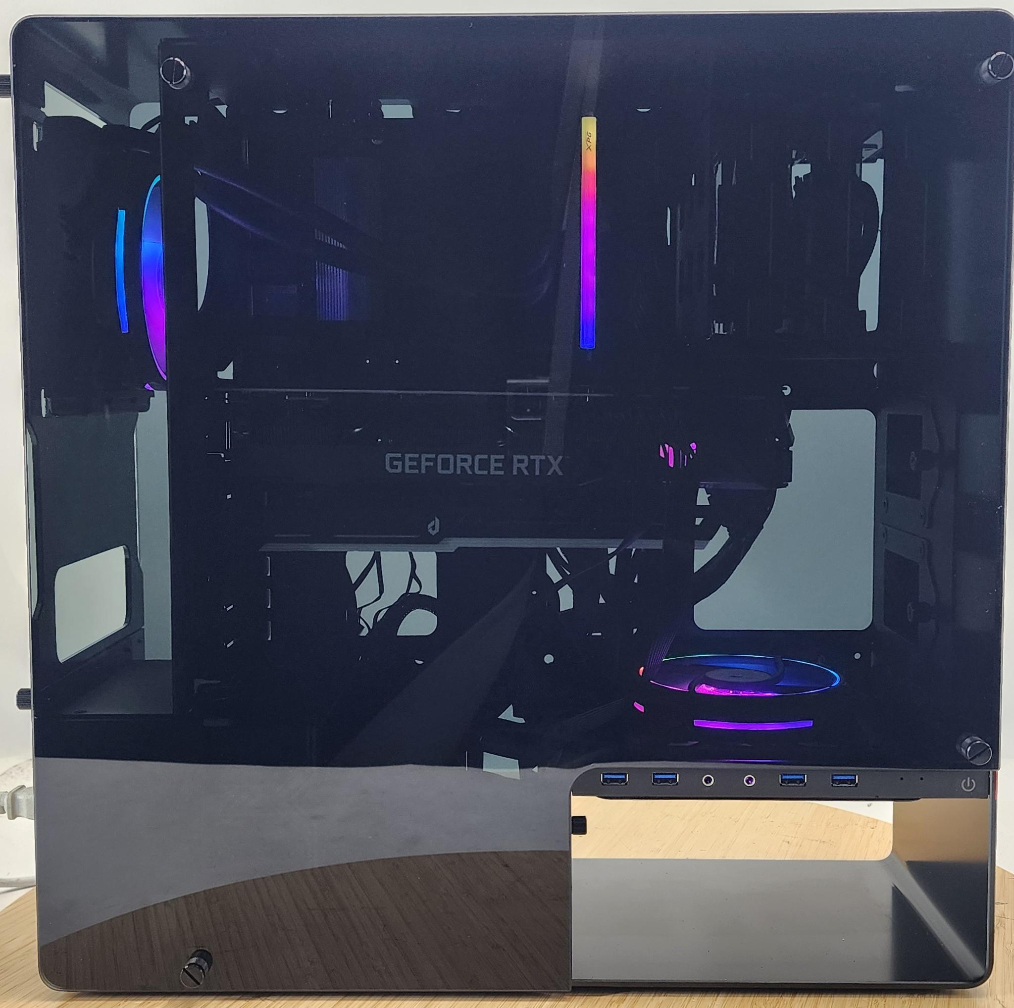 Gaming PC Ryzen 5 9600X 16GB RAM 240GB SSD + 2TB HDD RTX 3070 8GB Windows 11 Computer