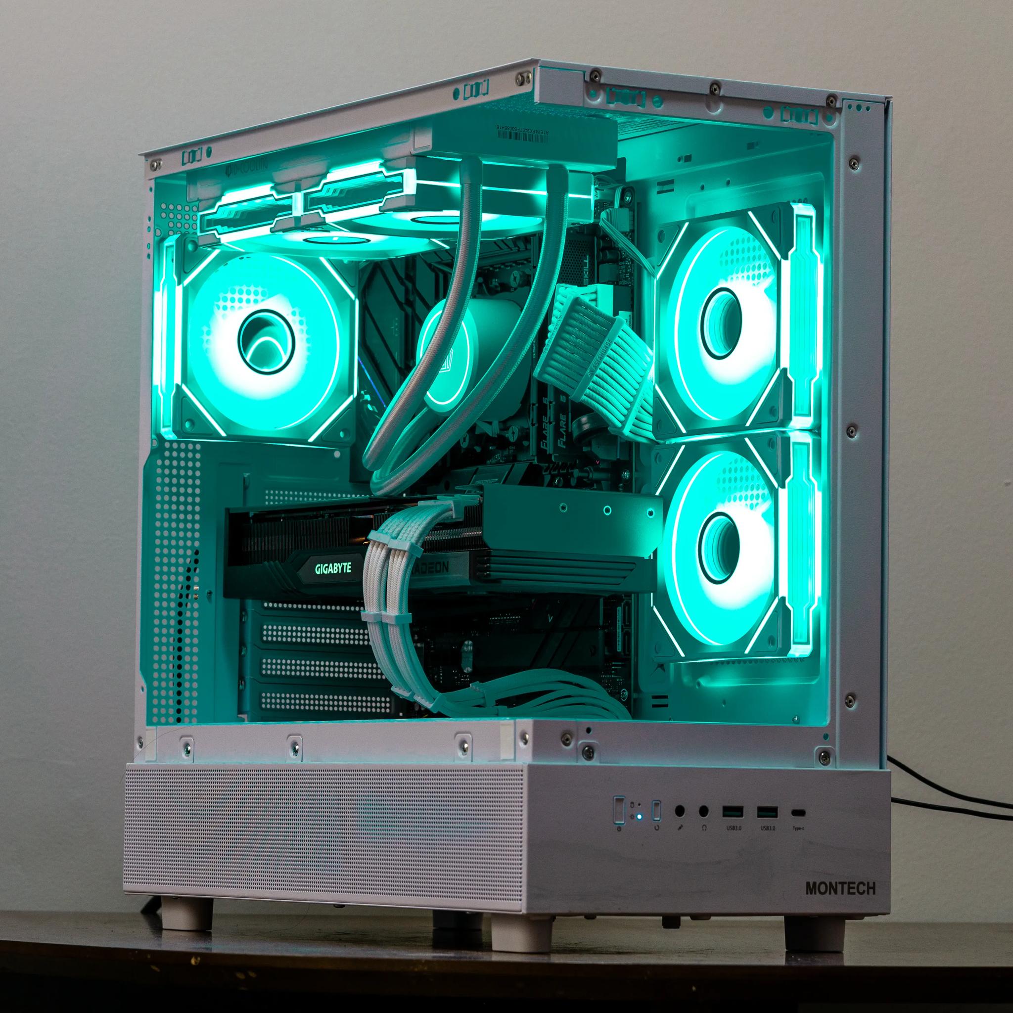 ❄️1440p/4K Streaming & Gaming BEAST❄️ RX 7800XT| Ryzen 5 7600X| AM5| 32GB DDR5| 1TB M.2| WiFi