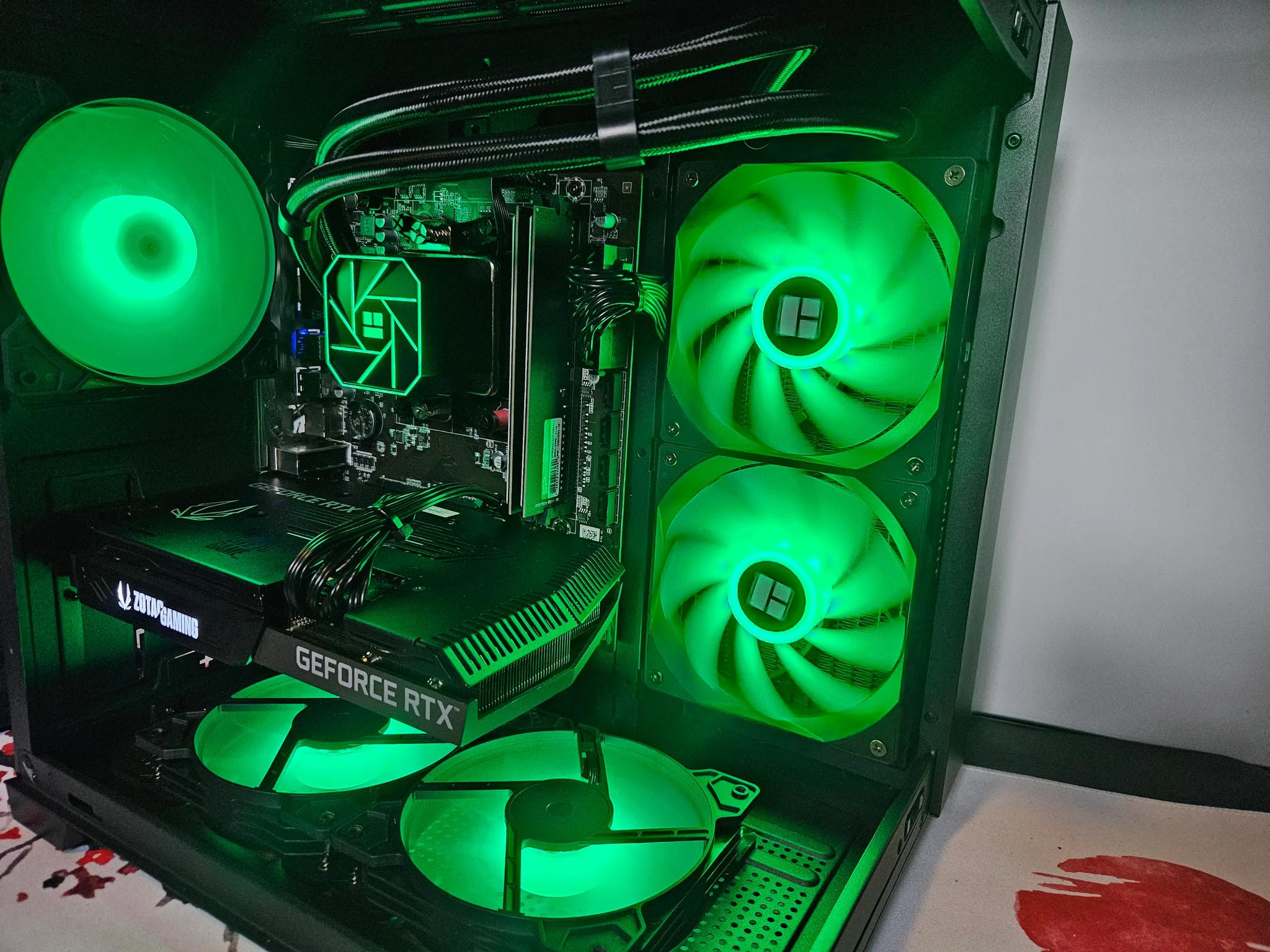 Cyber Monday deal! Dark Side liquid cooled RIG Ryzen 5 / 32GB DDR4 / 1TB SSD / RTX 3070