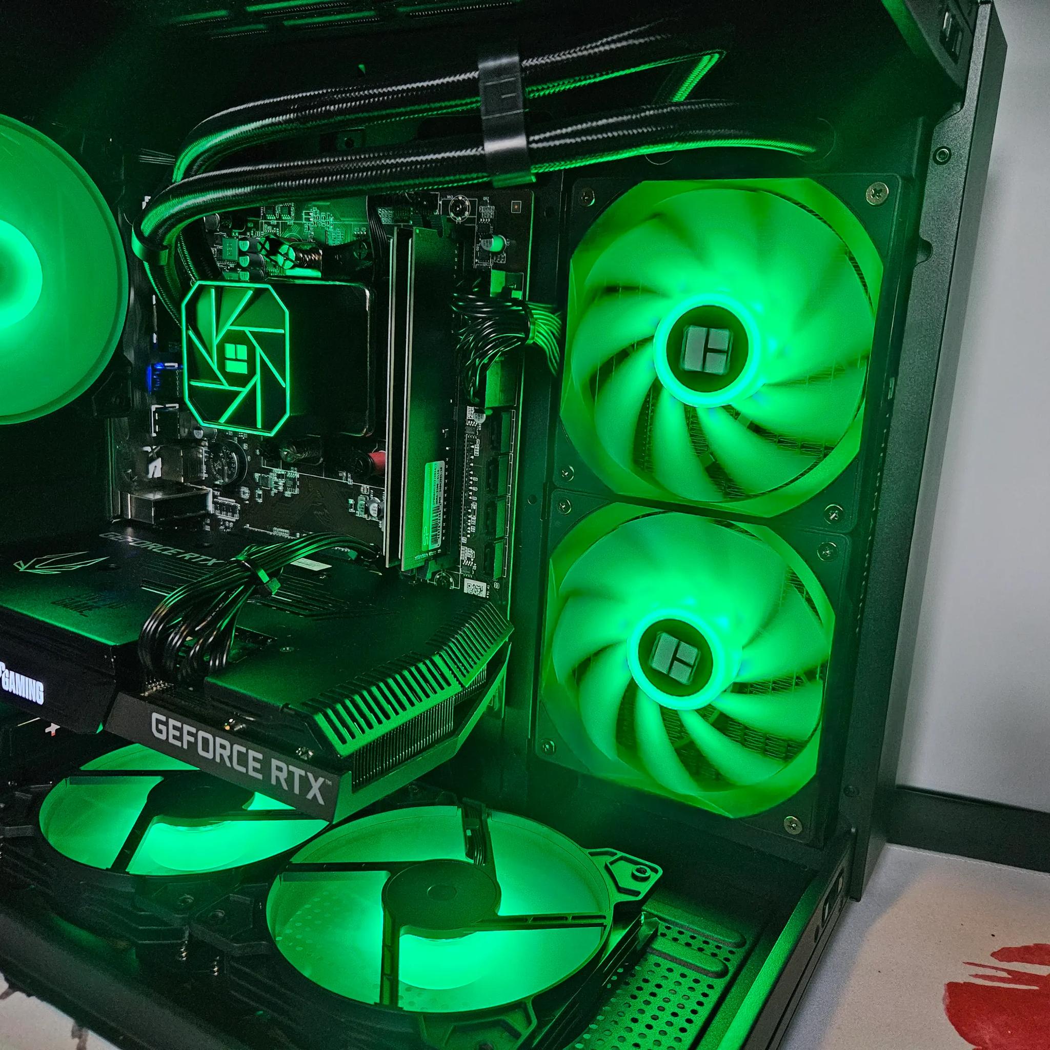 Cyber Monday deal! Dark Side liquid cooled RIG Ryzen 5 / 32GB DDR4 / 1TB SSD / RTX 3070