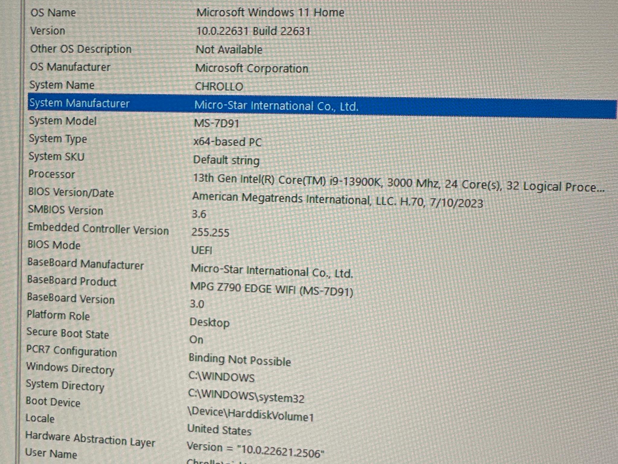 i9-13900k