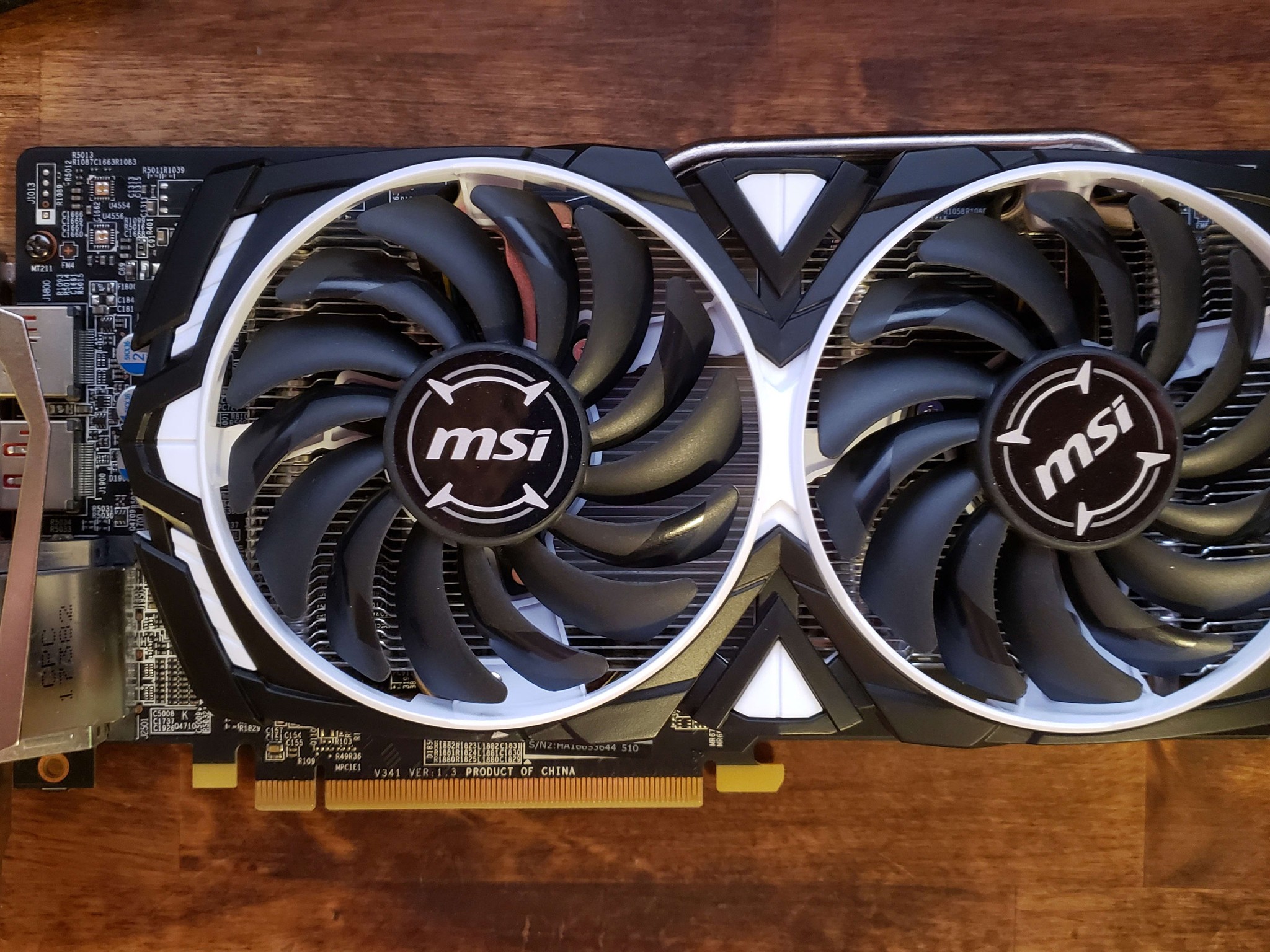 MSi RX 580 Armor 4G OC