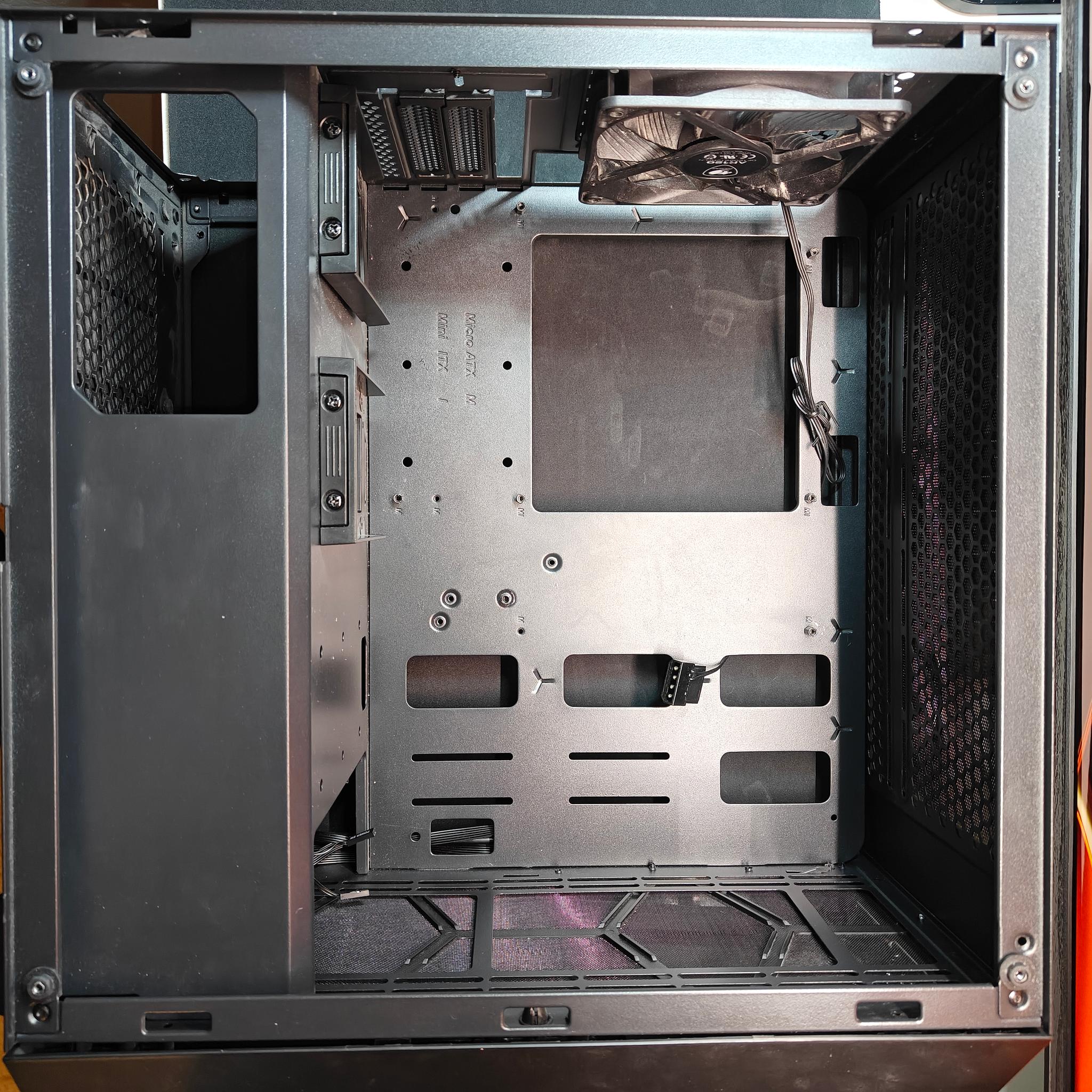 Cougar MG130-G mATX Case - Tempered Glass Side Panel - Black