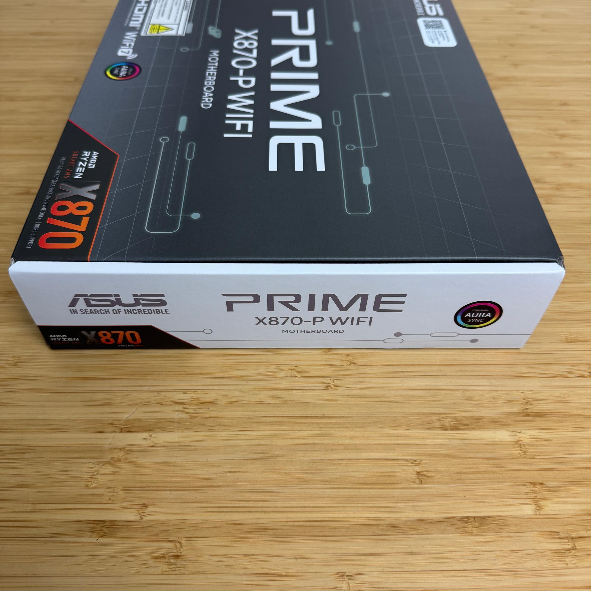 Asus PRIME X870-P WIFI ATX AM5 DDR5 AMD X870 Motherboard