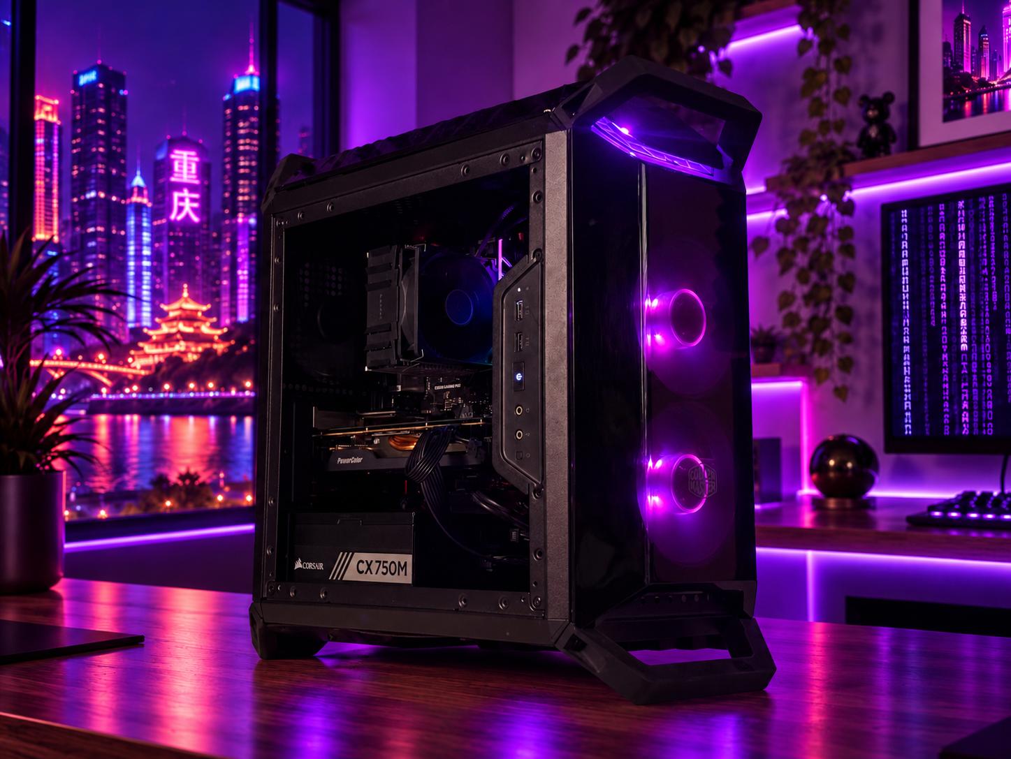 🉐KURONAMI Gaming PC | RX 6700XT | Ryzen 7 5800X3D | 16GB RAM | 1TB NVME | WiFi + BT | FREE SHIPPING