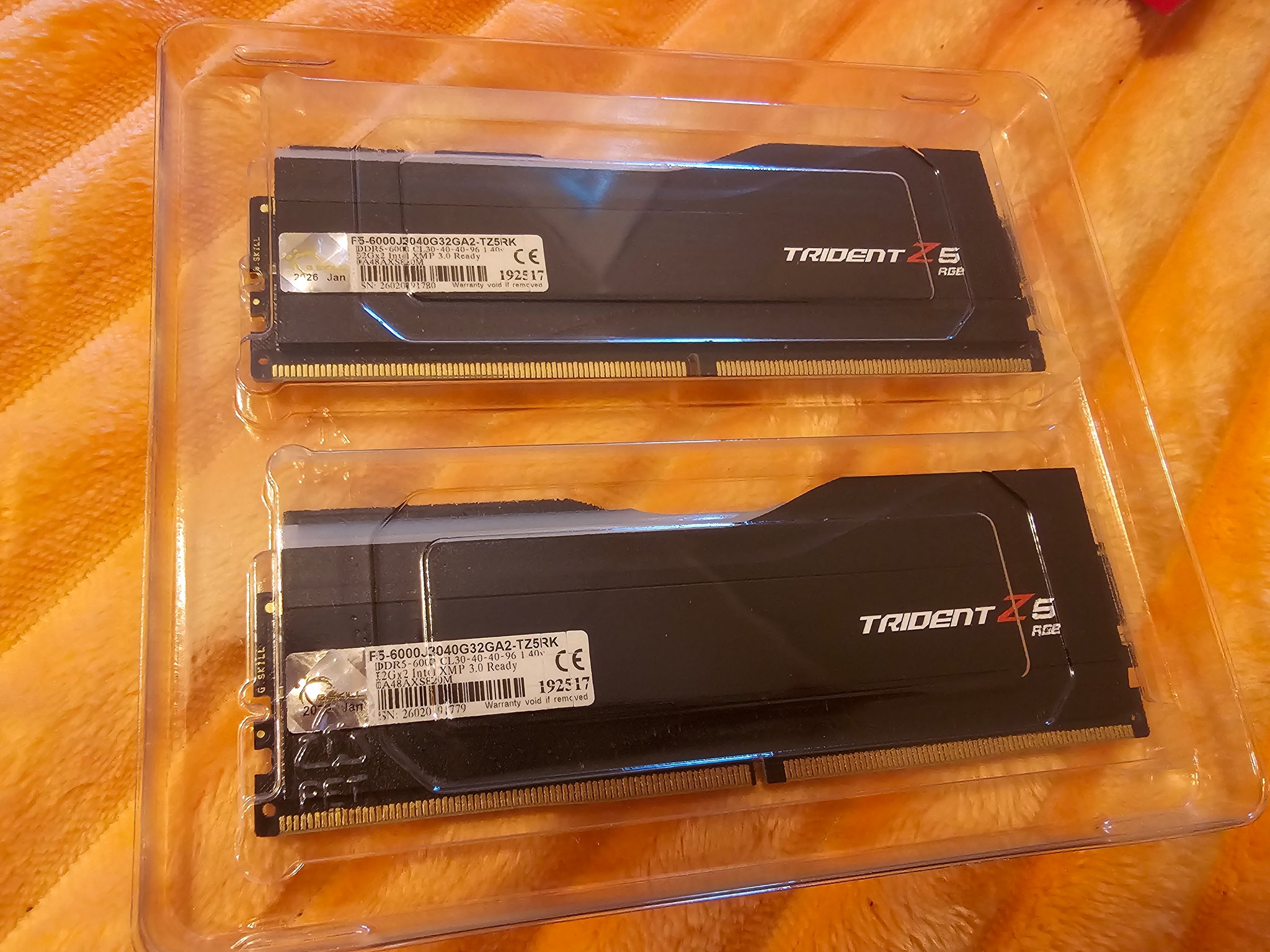 G.SKILL Trident Z5 RGB 64GB DDR5-6000 CL30 2x32GB – RMA Replacement