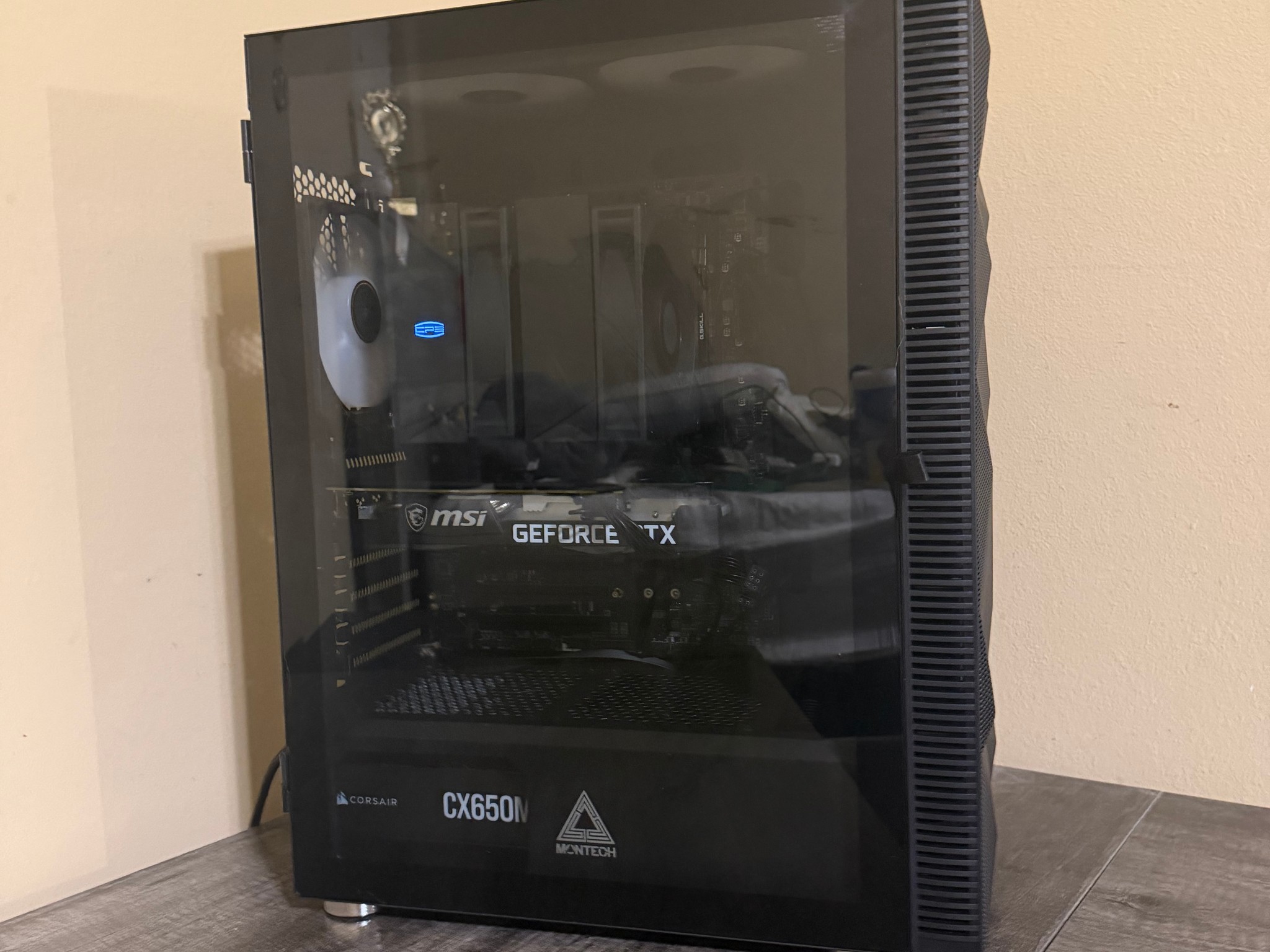 Custom Built Gaming PC, RTX 3060, Intel I5 12400, 32GB DDR4, 650w PSU, 2TB SSD