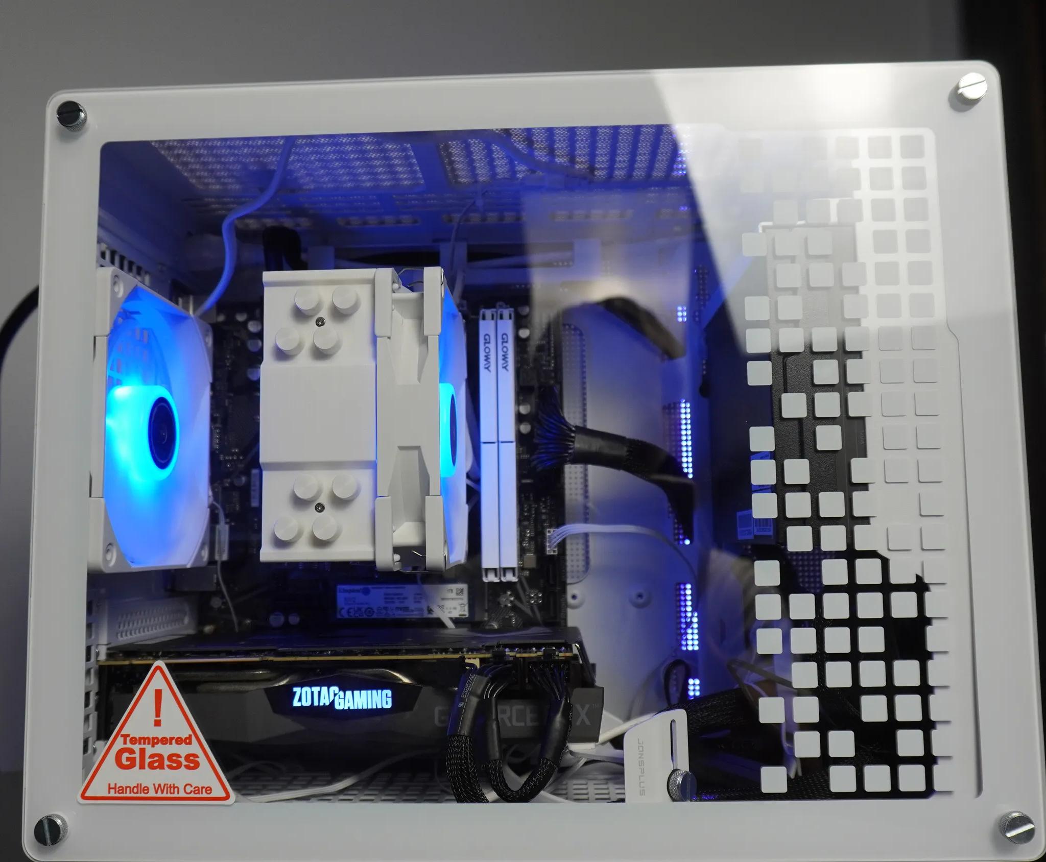 🤍AESTHETIC/PORTABLE🤍 RTX Machine 💚 RTX 2070 Super 8GB 🧡 Ryzen 5 5600 | 16GB RAM | 1TB NVME