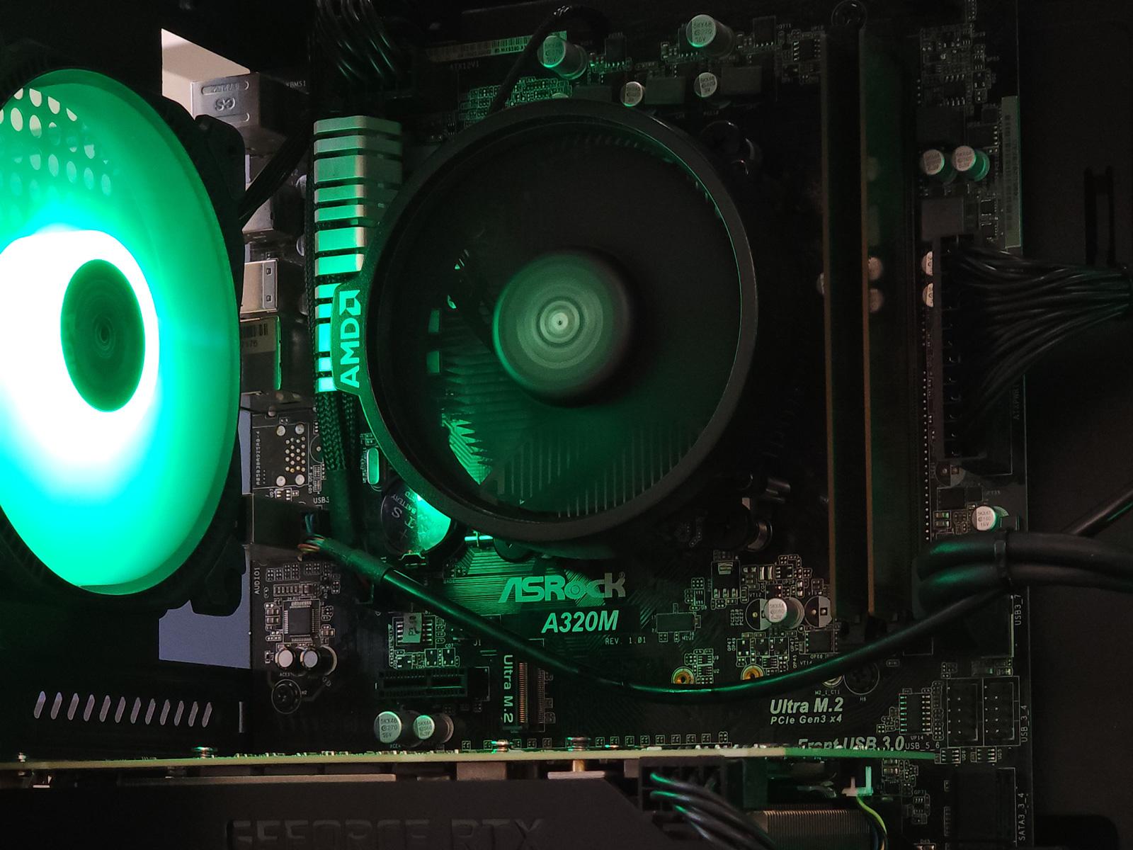 🛡️ Gaming PC | GeForce GTX 1660 Ti | Ryzen 3 3200G | 16GB RAM | 480GB SSD | WIFI | Win 11 Pro