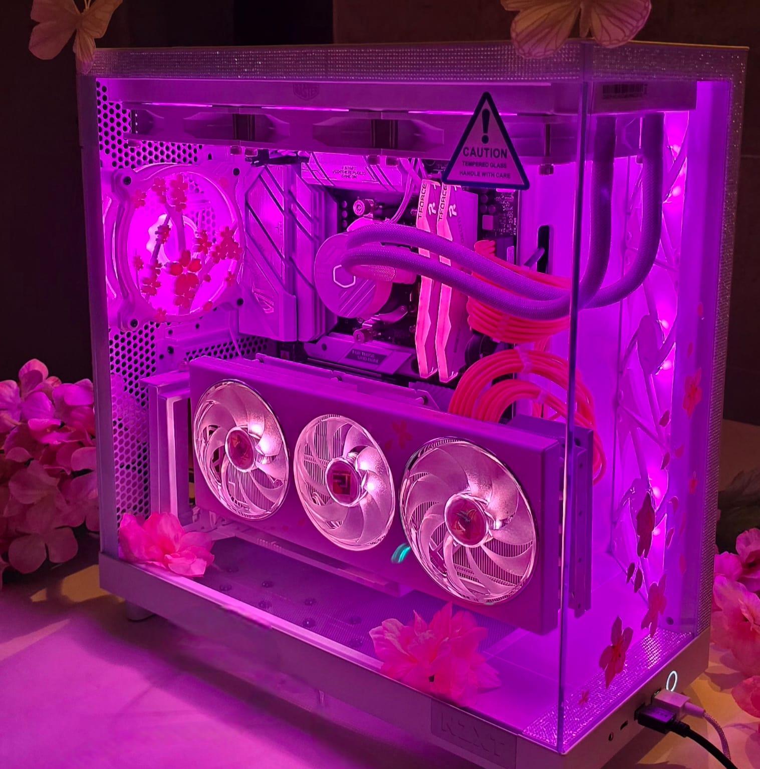 Sakura Pc 🌸🌸🌸 7800X3D + 7800XT (Sakura Version)